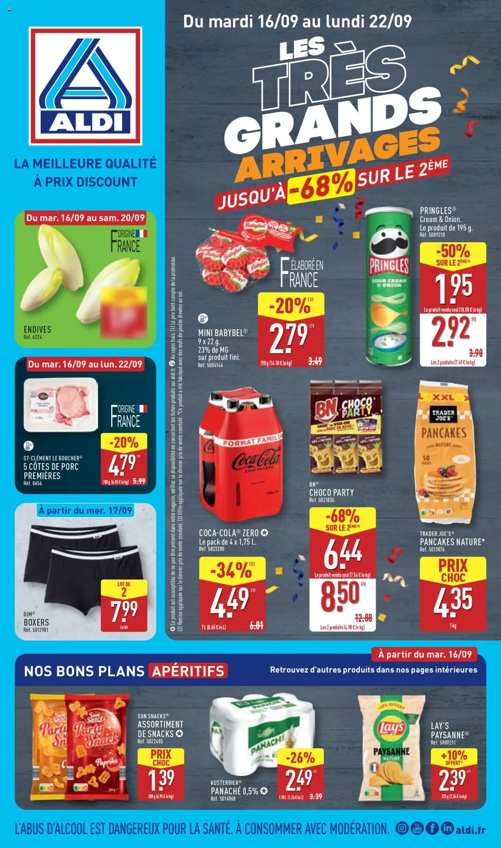 Aldi catalogue semaine 38 - brochure valable à partir du 16/09/2025, page 1 sur 48