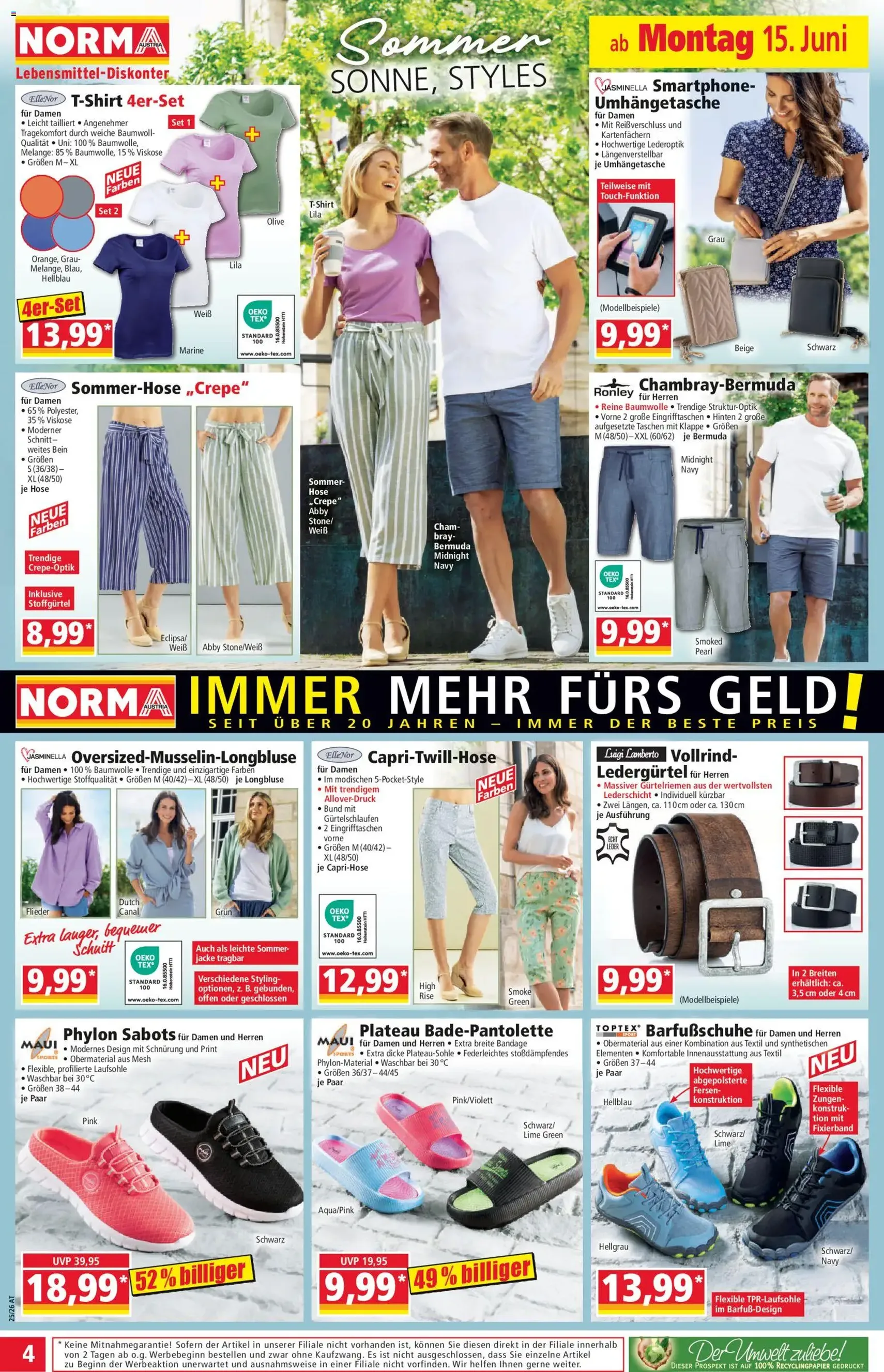 Norma Flugblatt - Gültiger Prospekt ab 15.06.2026, Seite 4 von insgesamt 19