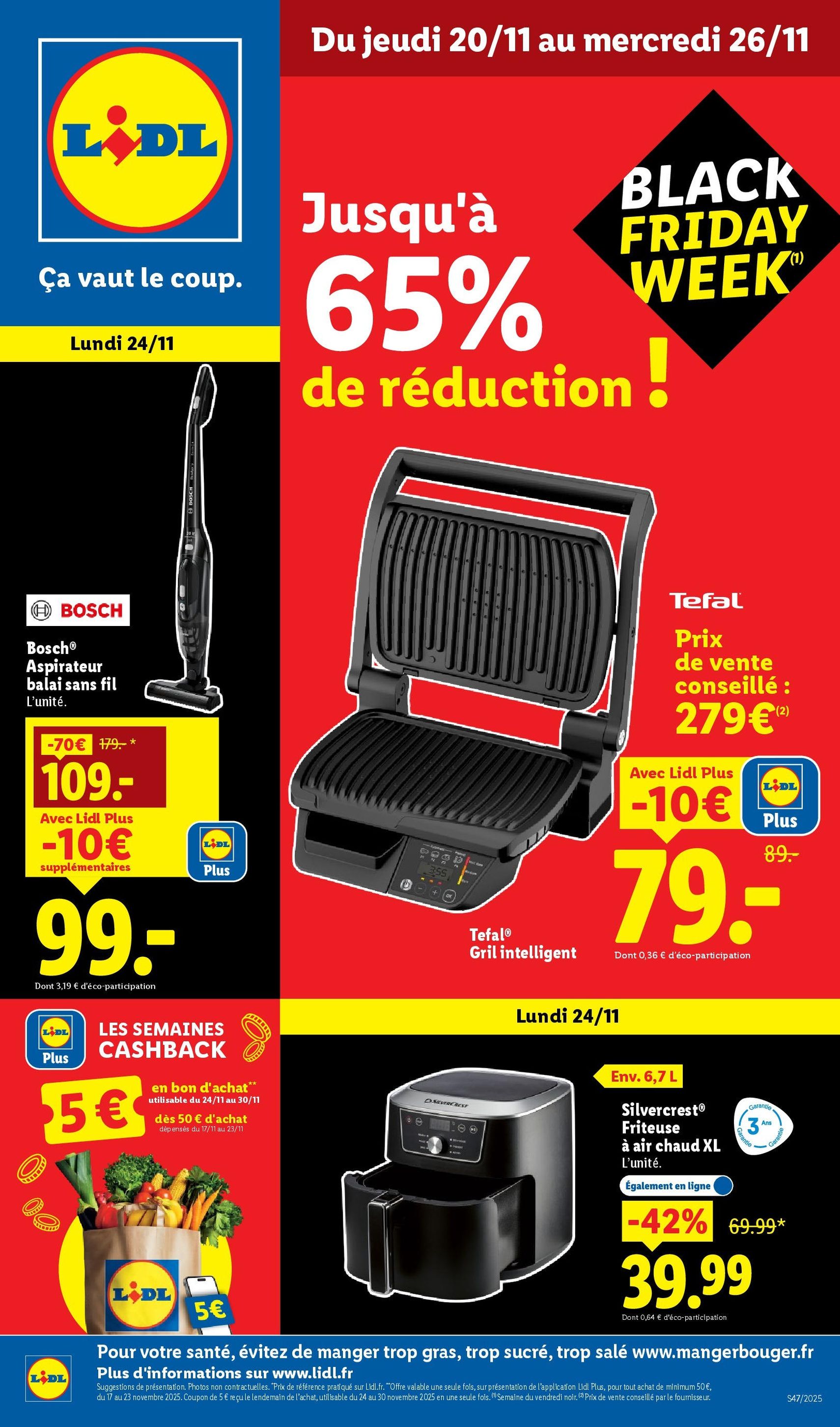 LIDL Black Friday - brochure valable à partir du 20/11/2025, page 1 sur 97