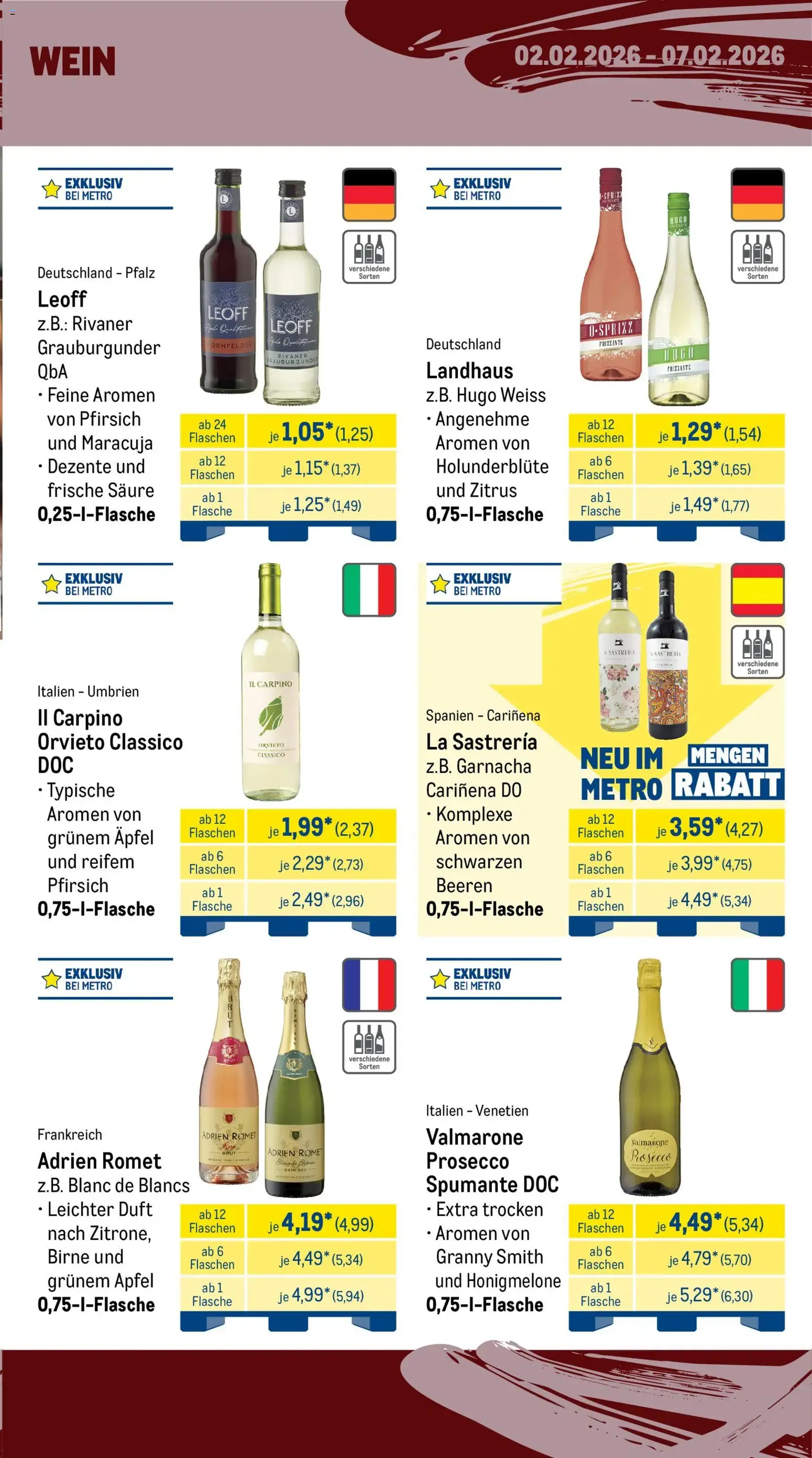 Metro Prospekt - Gültiger Prospekt ab 02.02.2026, Seite 15 von insgesamt 26