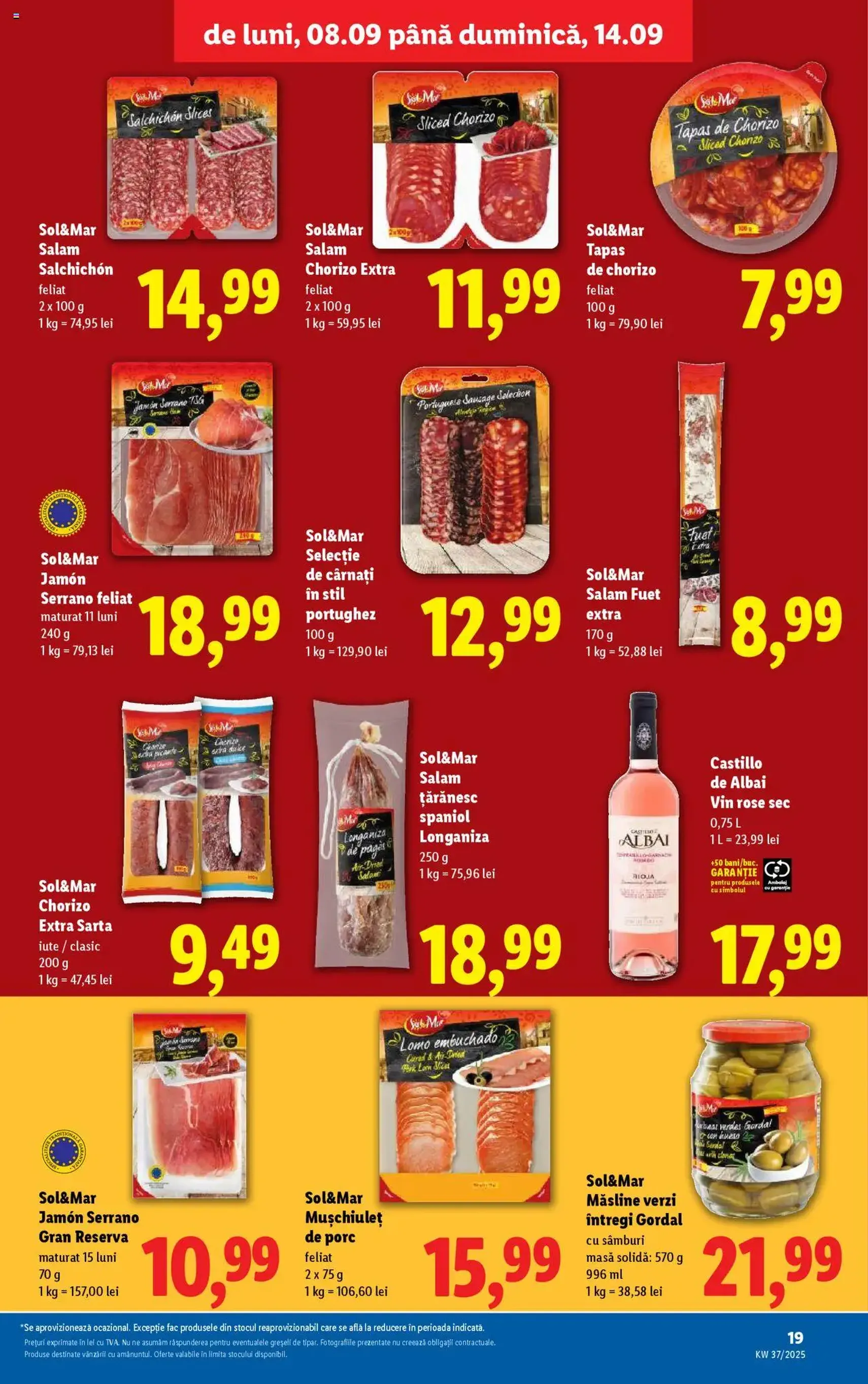 Catalog Lidl - cataloage valabile începând cu 08.09.2025 pagina 19 din 68 Catalog Lidl - cataloage valabile începând cu 08.09.2025 pagina 19 din 68