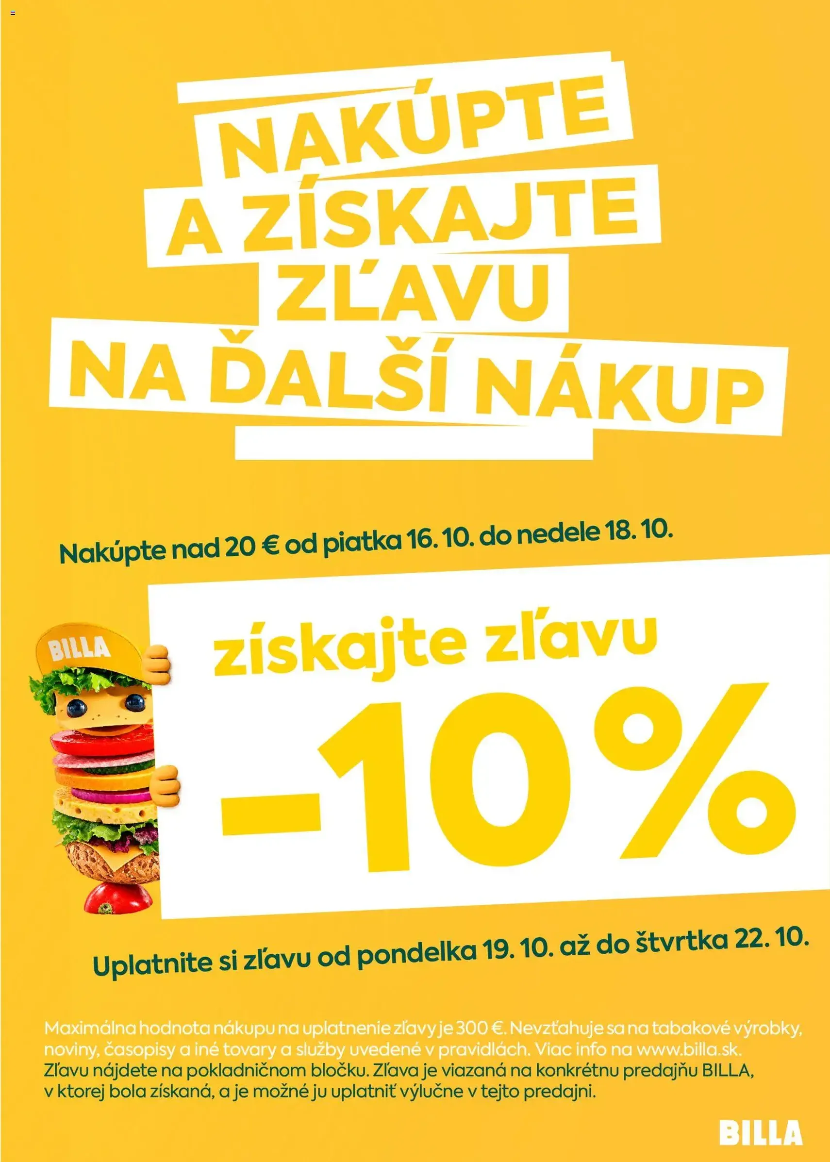 Billa leták - platný leták od 14.10.2026 strana 3 z 33