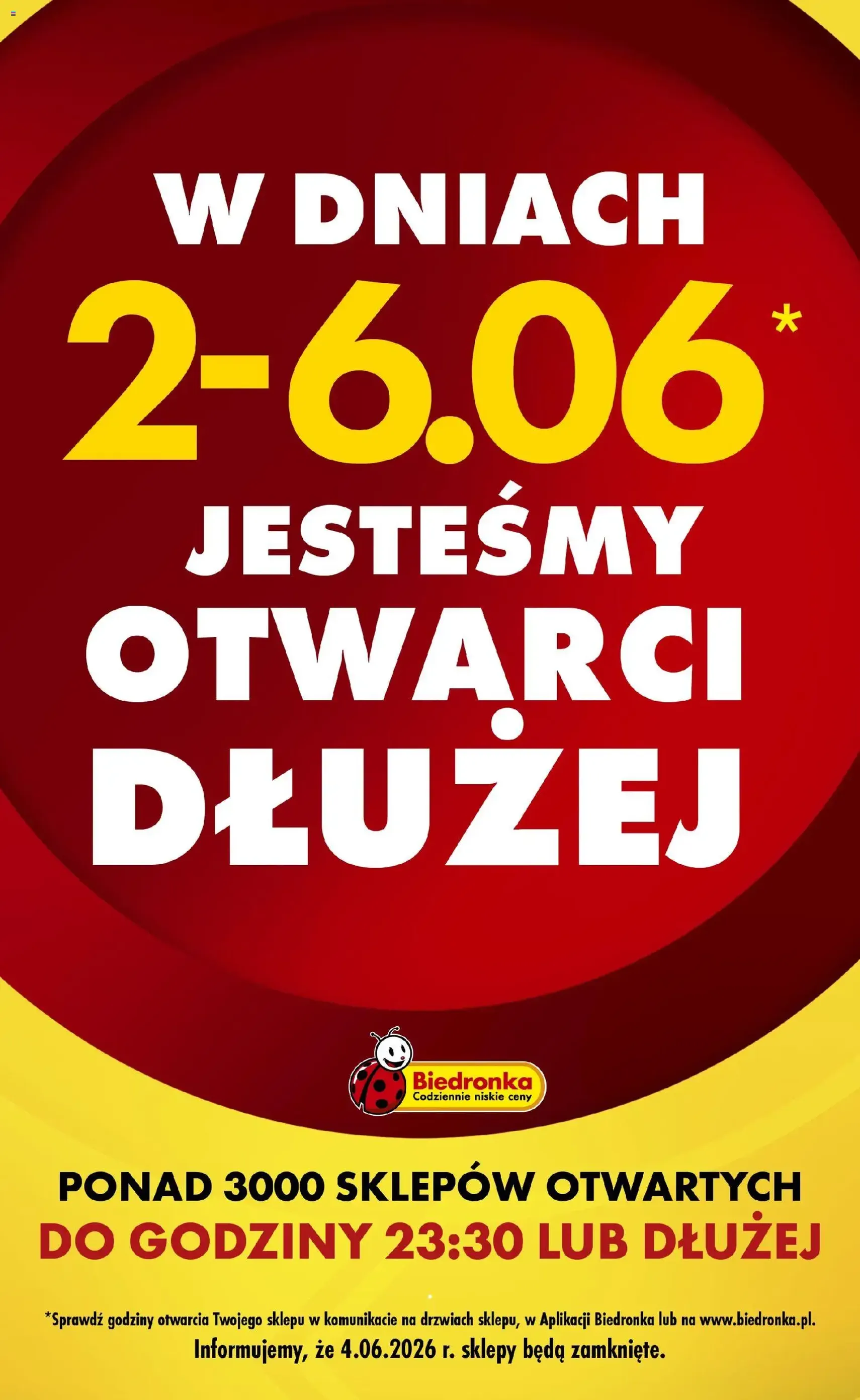 Biedronka gazetka od poniedziałku - ważny gazetka od 01.06.2026 strona 3 z 95