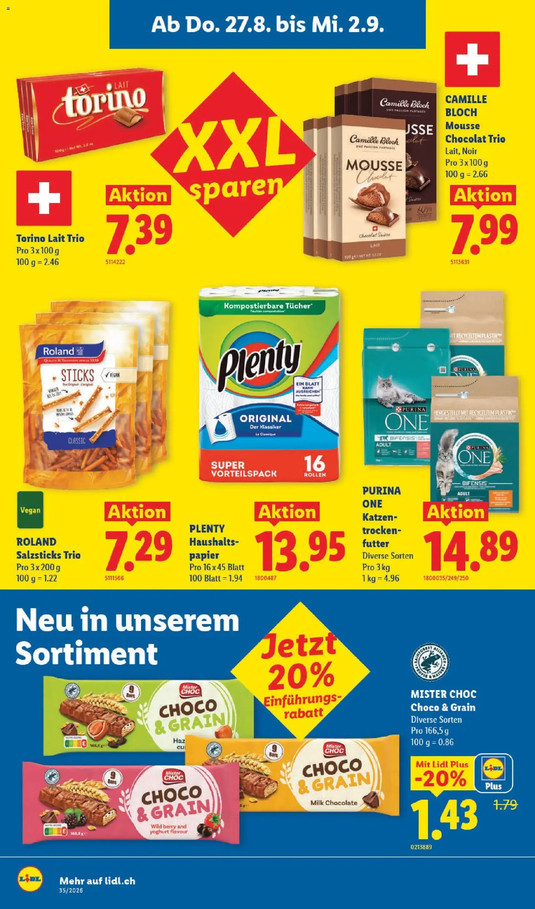Lidl aktionen - Gültiger Prospekt ab 27.08.2026, Seite 16 von insgesamt 37