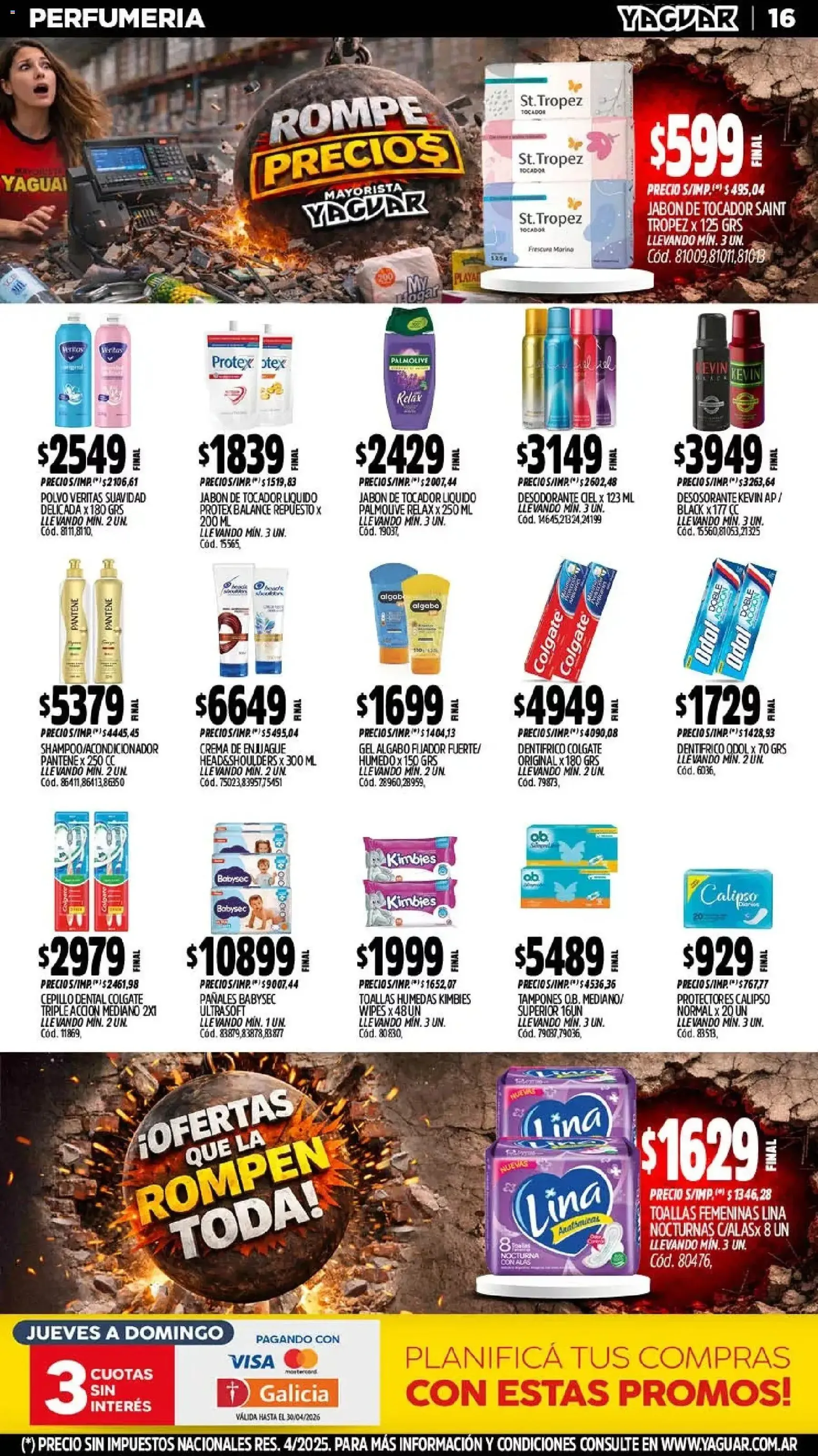 Yaguar catálogo - folleto válido desde 13/04/2026 página 16 de 20