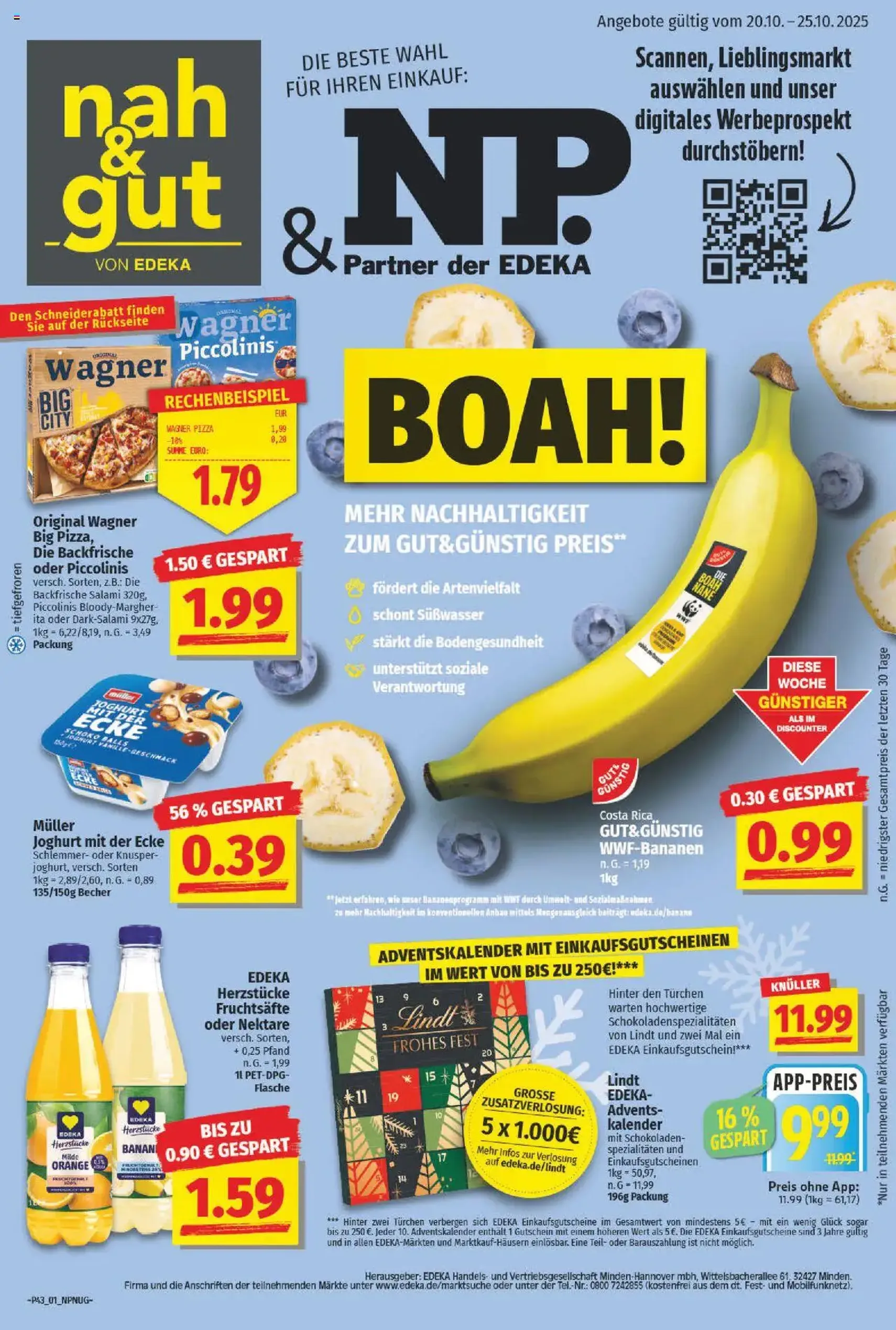 NP Discount Prospekt - Gültiger Prospekt ab 20.10.2025, Seite 1 von insgesamt 14 NP Discount Prospekt - Gültiger Prospekt ab 20.10.2025, Seite 1 von insgesamt 14