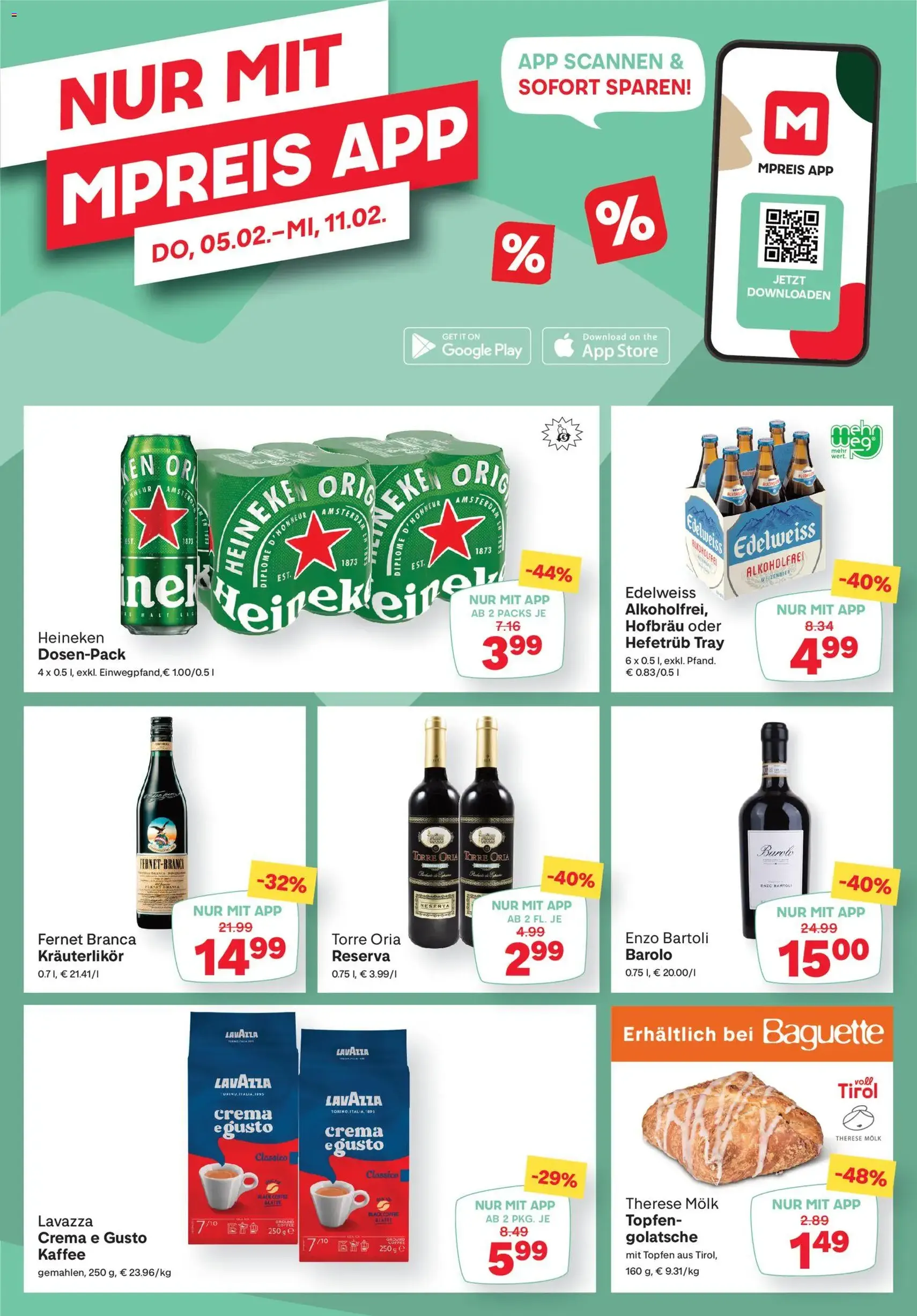 MPREIS Flugblatt - Gültiger Prospekt ab 05.02.2026, Seite 18 von insgesamt 20