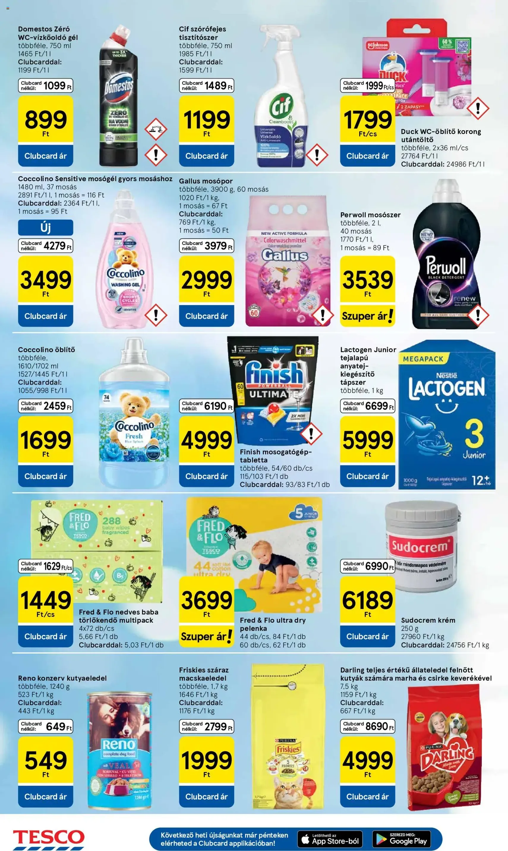 Tesco aktuális akciós újság - 2026.06.18. érvényes szórólap 8 oldal 38 oldalból