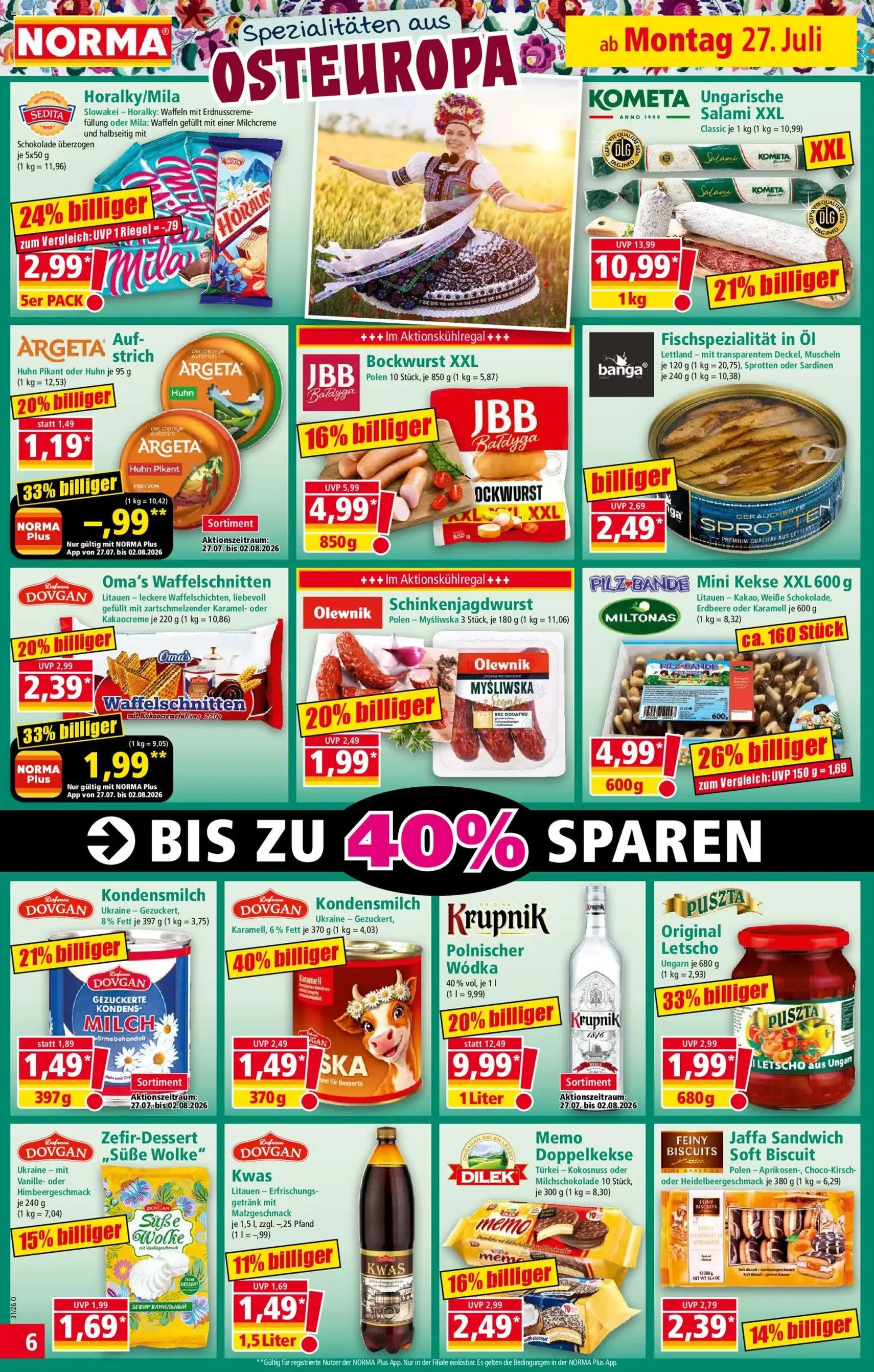 Norma Prospekt - Gültiger Prospekt ab 27.07.2026, Seite 12 von insgesamt 19