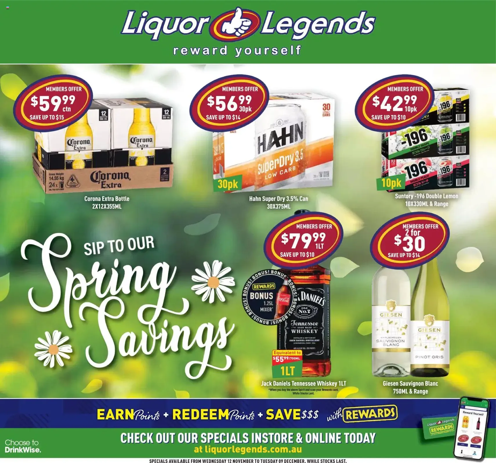 Liquor Legends Catalogue - valid flyer from 12/11/2025, page 1 of 8