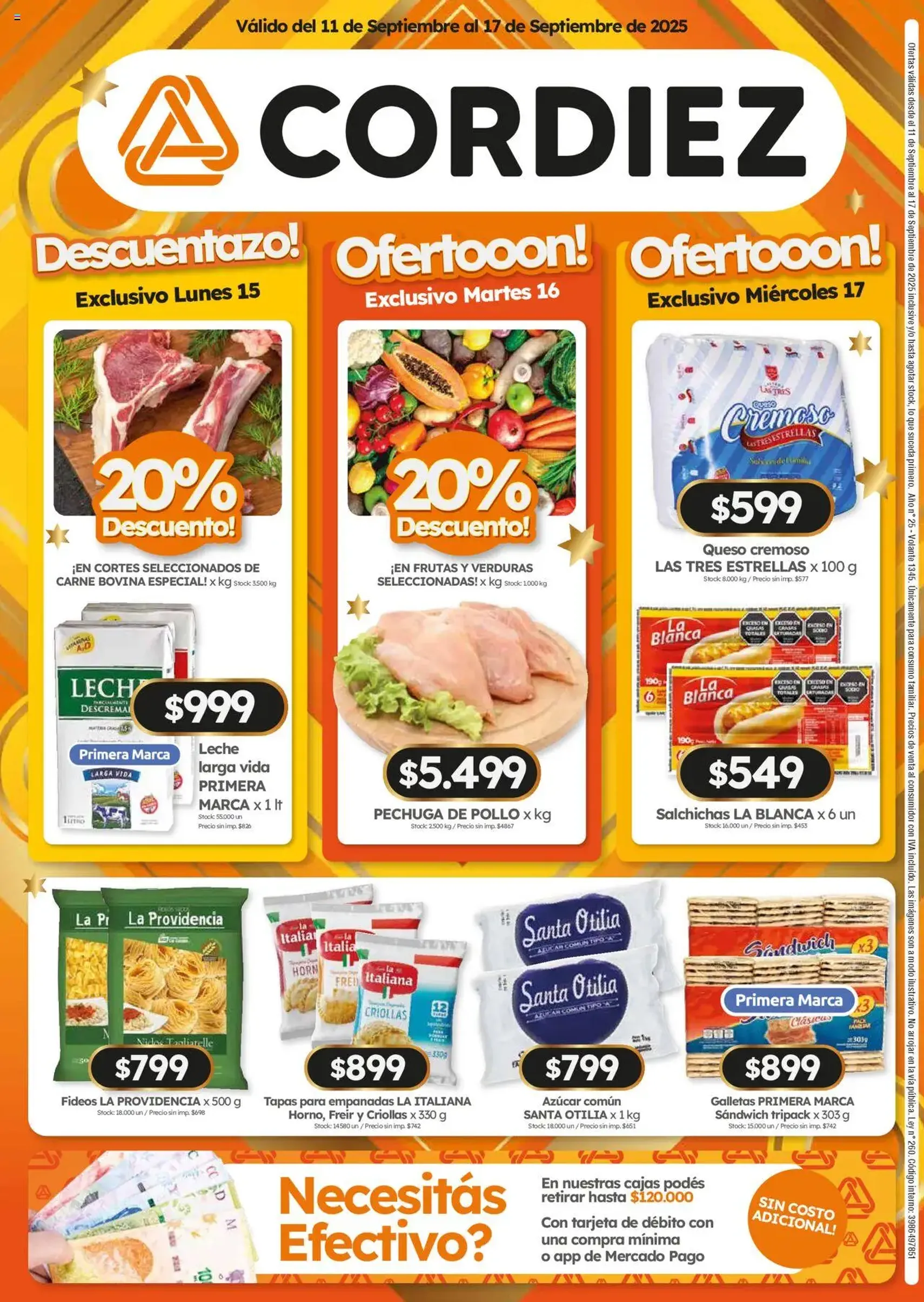 Cordiez - Ofertas - folleto válido desde 11/09/2025 página 8 de 8