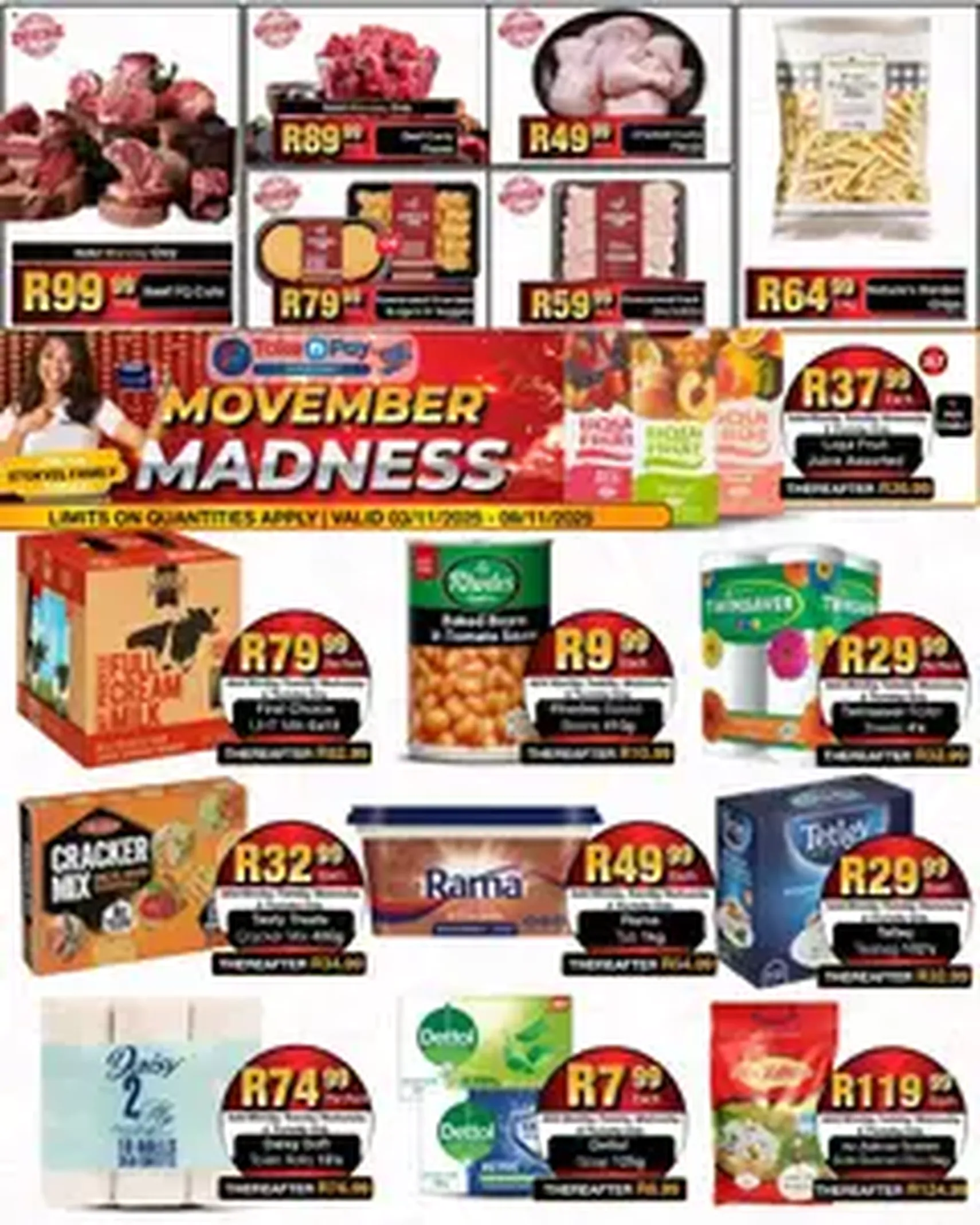 Take n Pay Specials - valid flyer from 03/11/2025, page 1 of 1