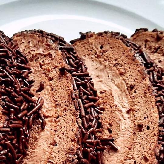 Anteprima ricetta Rotolo di biscotto con budino al cioccolato