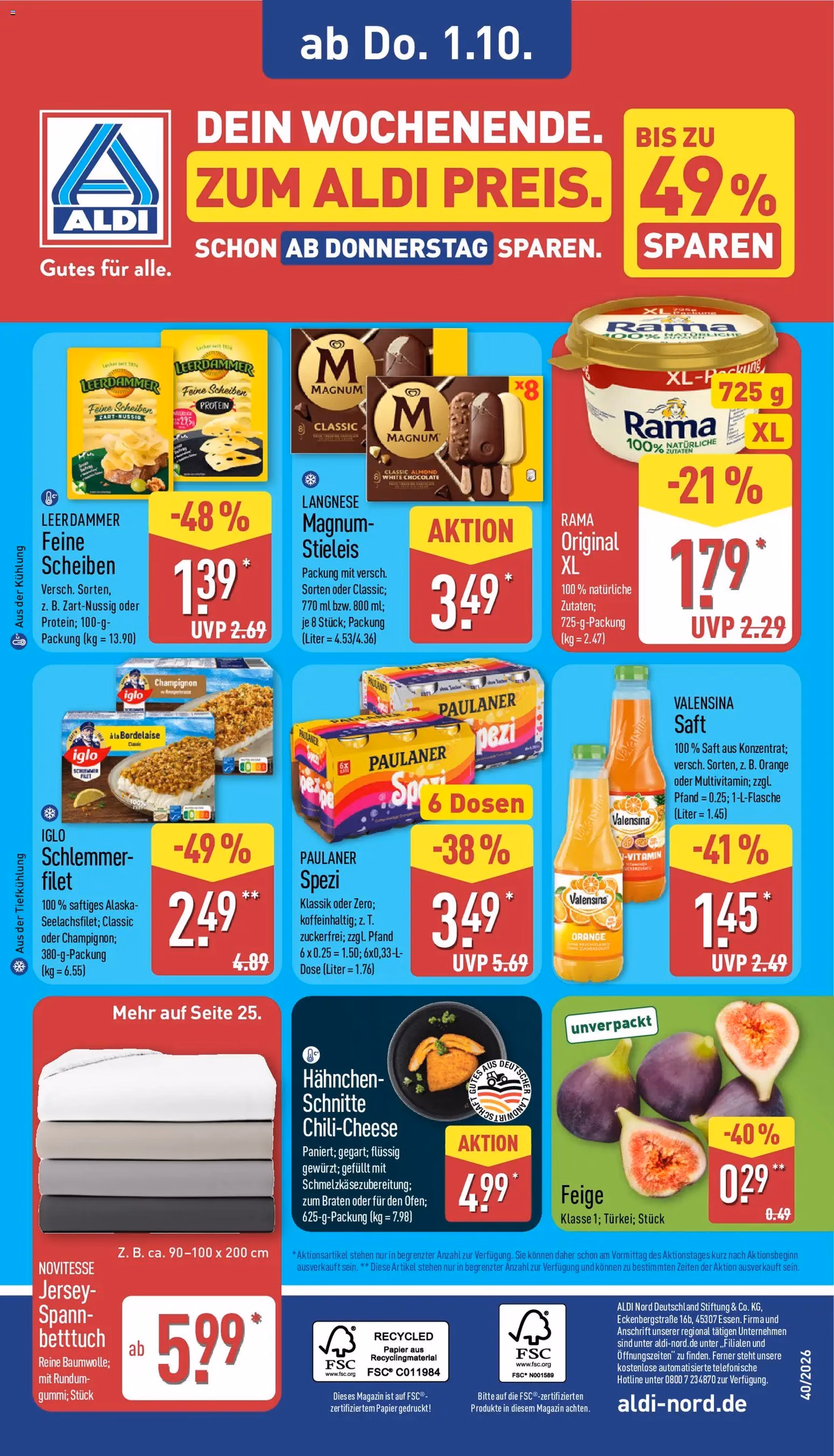 Aldi Prospekt - Gültiger Prospekt ab 28.09.2026, Seite 34 von insgesamt 44