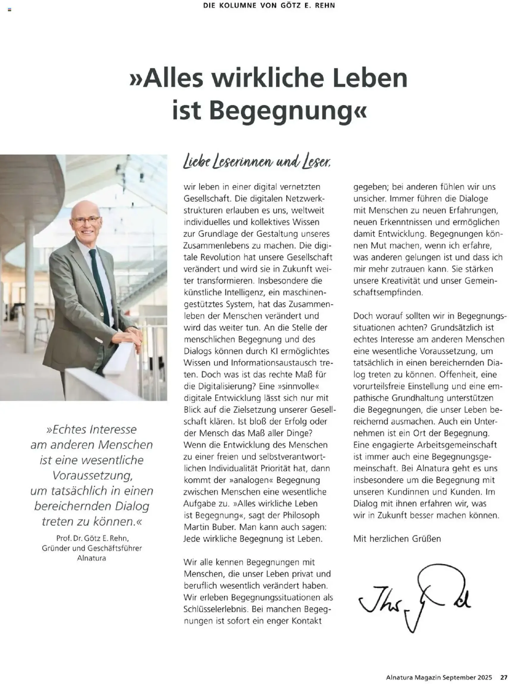 Alnatura Prospekt - Gültiger Prospekt ab 01.09.2025, Seite 27 von insgesamt 64 Alnatura Prospekt - Gültiger Prospekt ab 01.09.2025, Seite 27 von insgesamt 64
