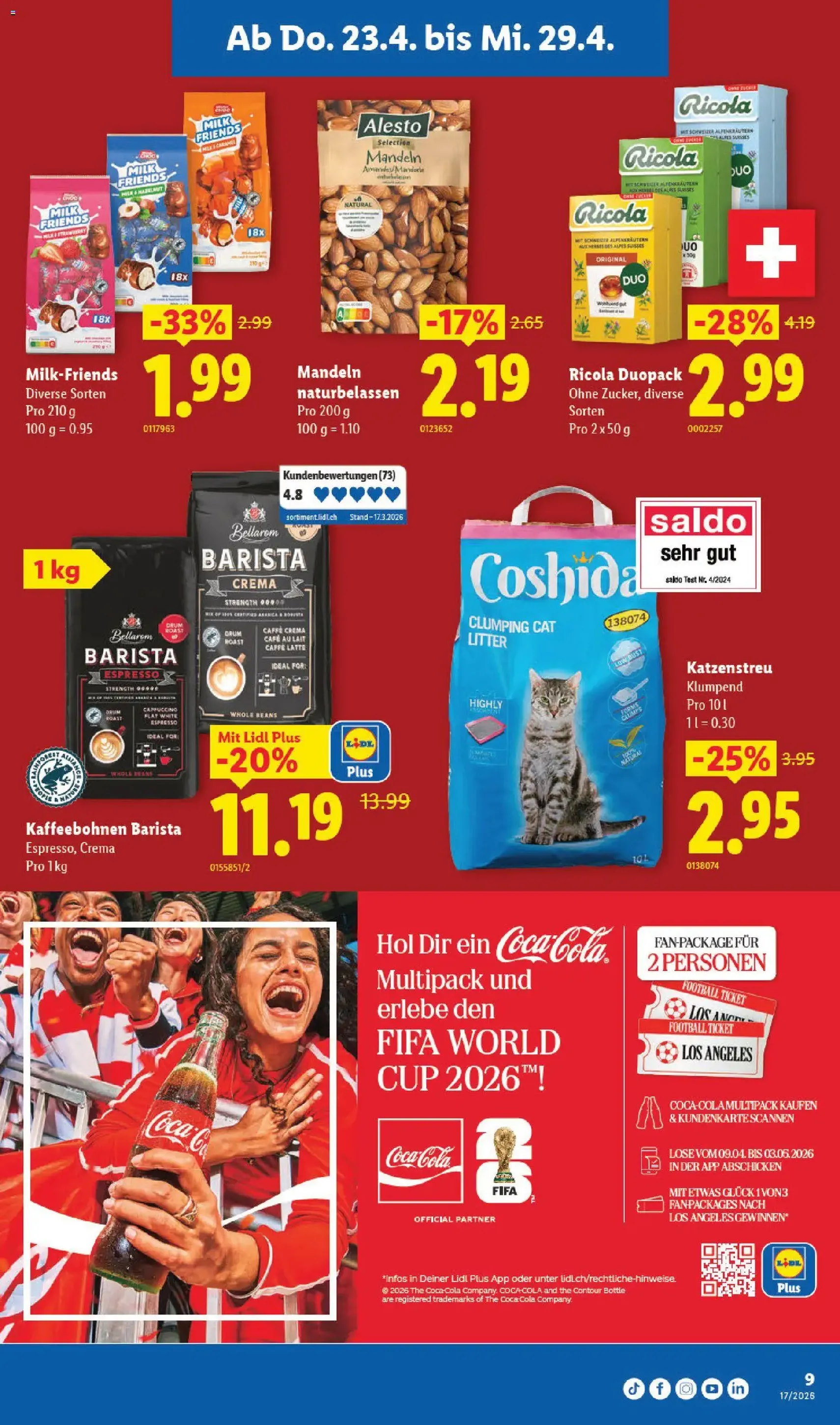 Lidl aktionen - Gültiger Prospekt ab 23.04.2026, Seite 9 von insgesamt 32