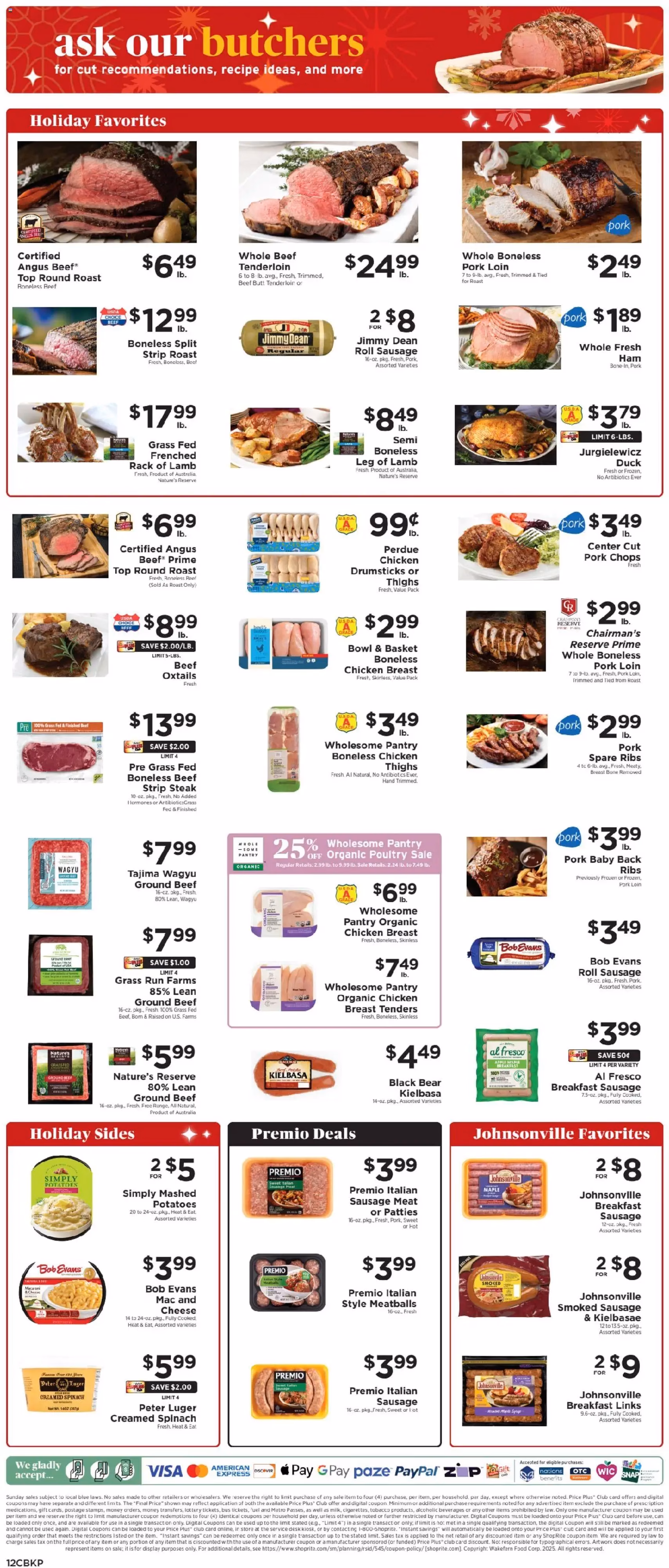 ShopRite Weekly Ad - valid flyer from 12/19/2025, page 13 of 14