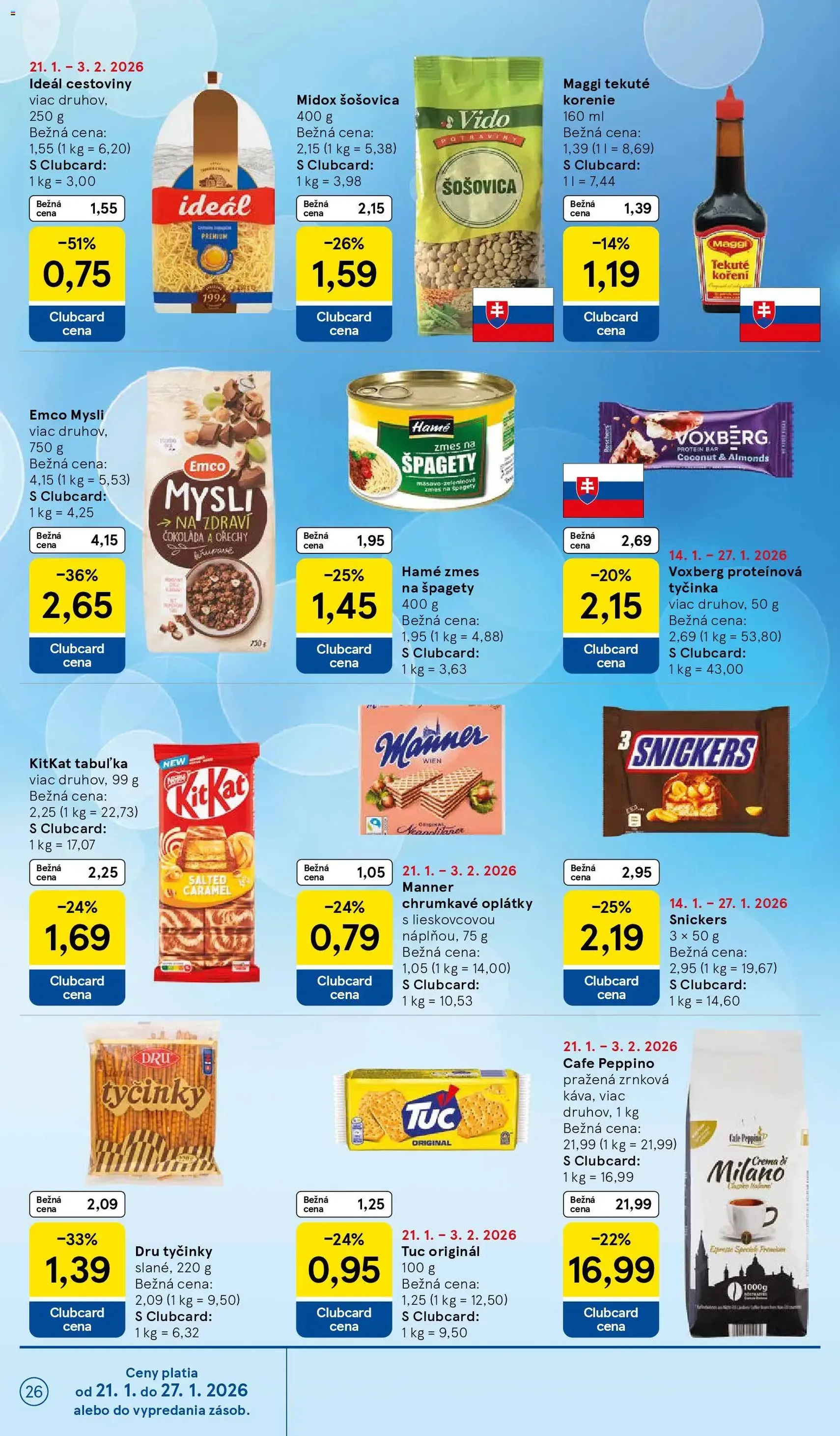 Tesco Hypermarket - leták - platný leták od 21.01.2026 strana 26 z 37