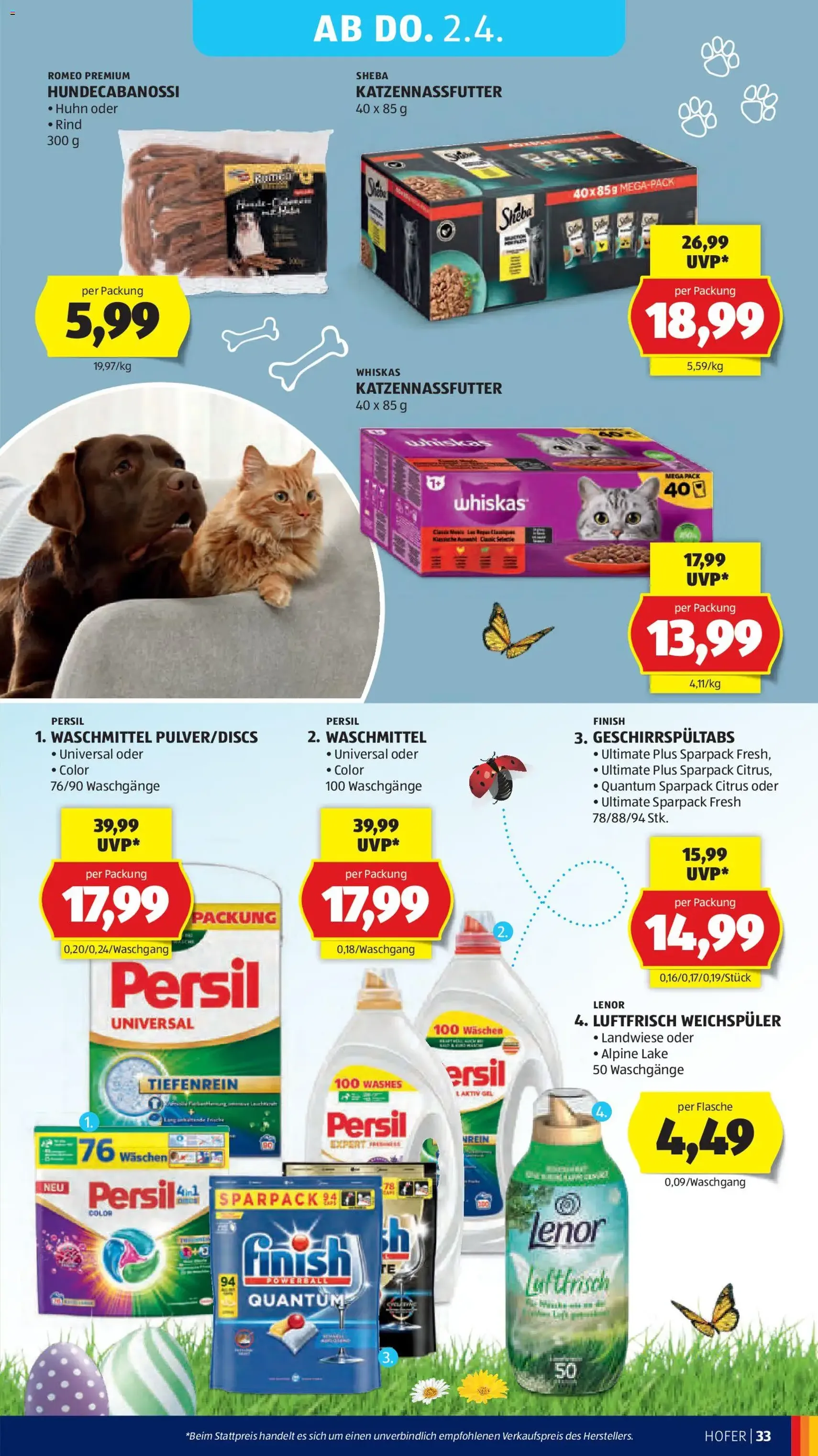 Hofer Flugblatt - Gültiger Prospekt ab 27.03.2026, Seite 39 von insgesamt 46