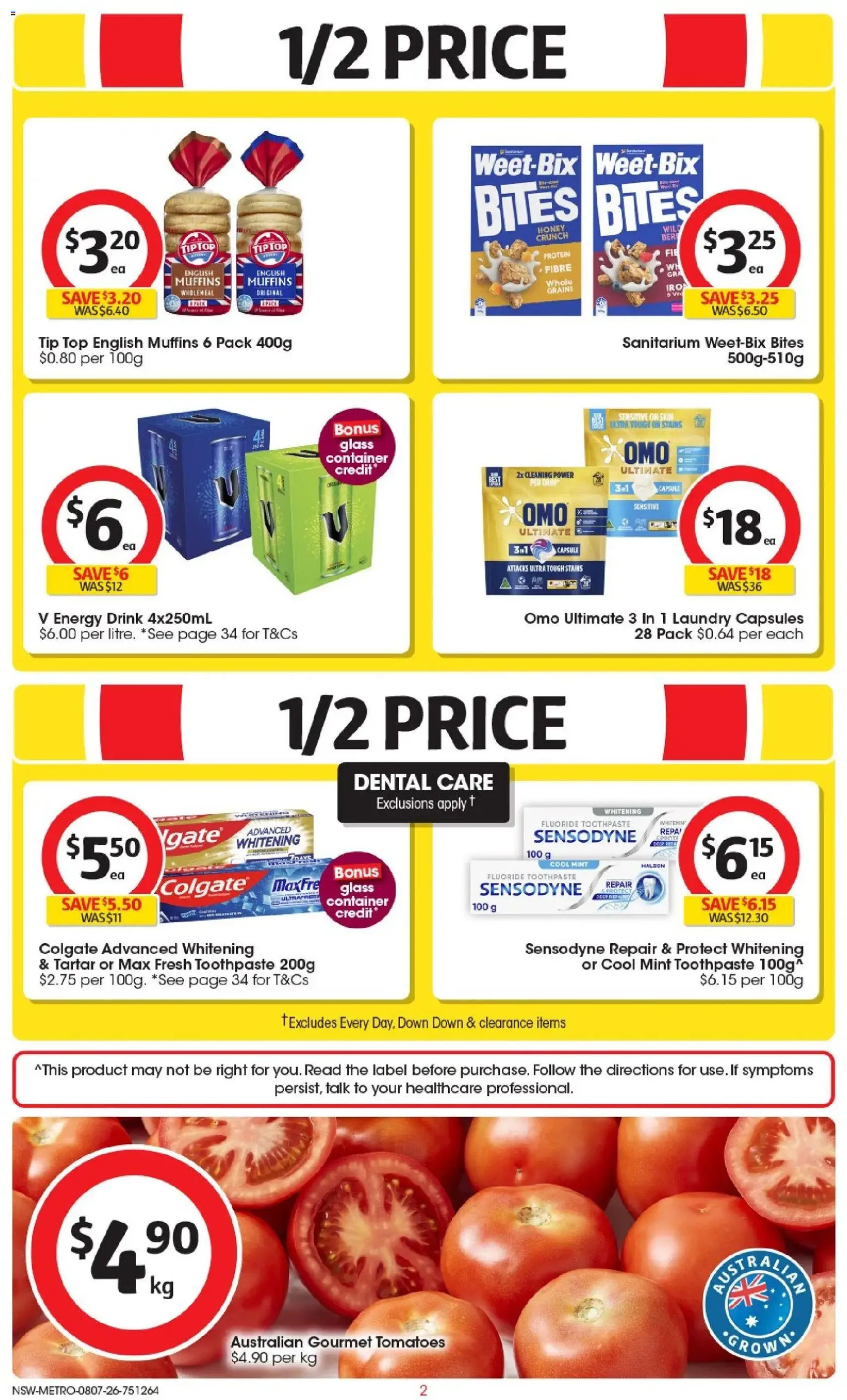 Coles catalogue - valid flyer from 08/07/2026, page 2 of 50