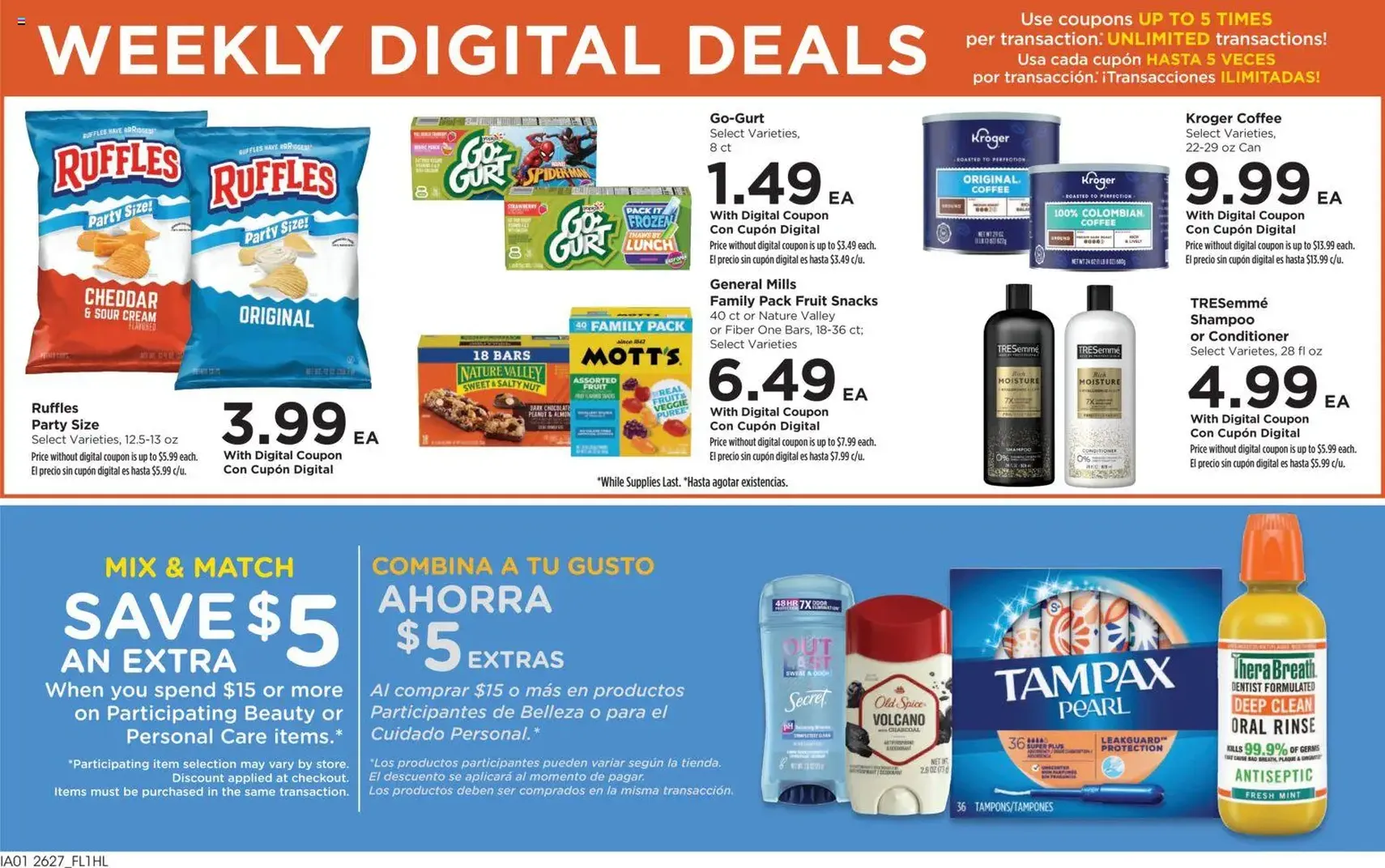 Food 4 Less Weekly Ad - valid flyer from 08/05/2026, page 3 of 10