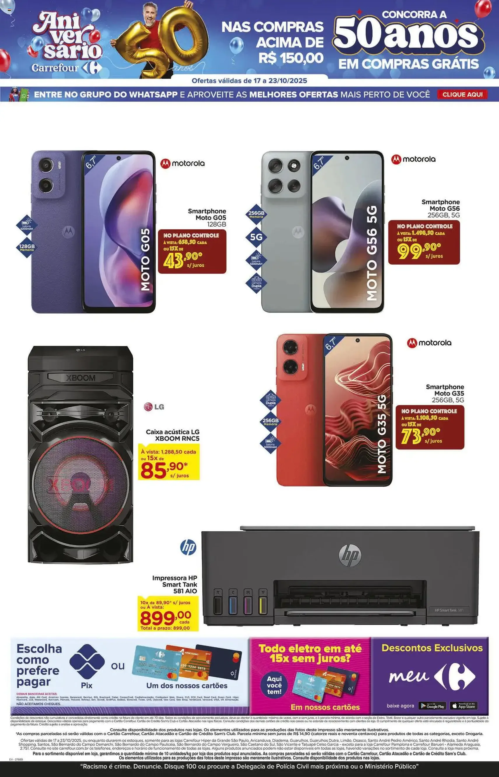 Carrefour - Ofertas da semana - folheto válido a partir de 17/10/2025 página 16 de 18 Carrefour - Ofertas da semana - folheto válido a partir de 17/10/2025 página 16 de 18