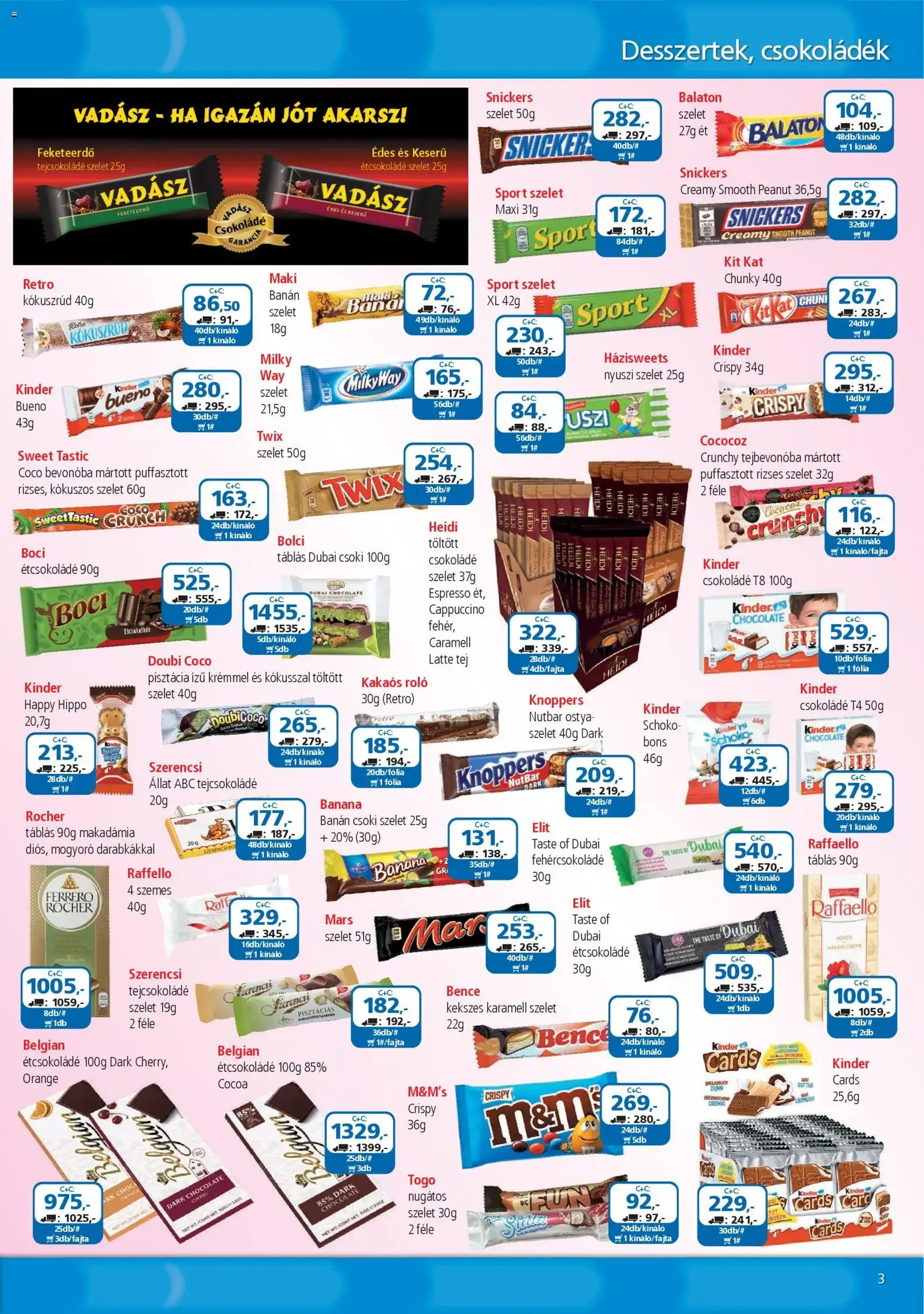 ÁRKLUB akciós újság - 2026.03.01. érvényes szórólap 3 oldal 32 oldalból