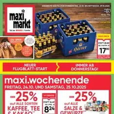 Maximarkt Flugblatt - Prospekt Vorschau gültig ab 23.10.2025