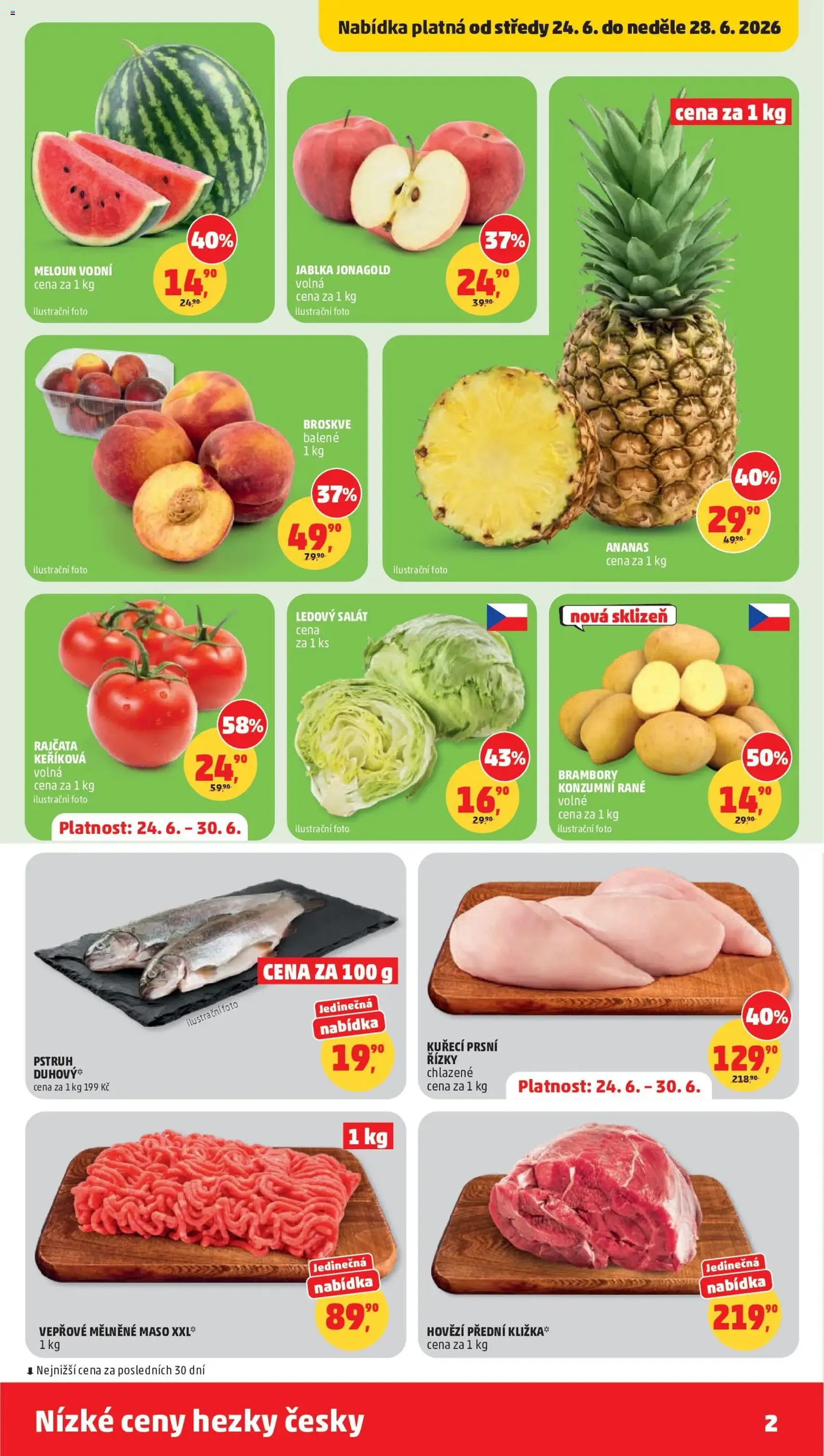 Penny Market leták - platný leták od 24.06.2026 strana 2 z 38