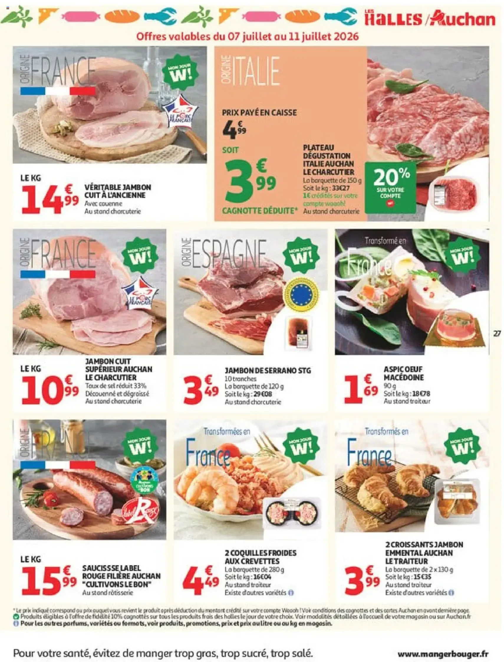 Auchan prospectus - brochure valable à partir du 07/07/2026, page 27 sur 54