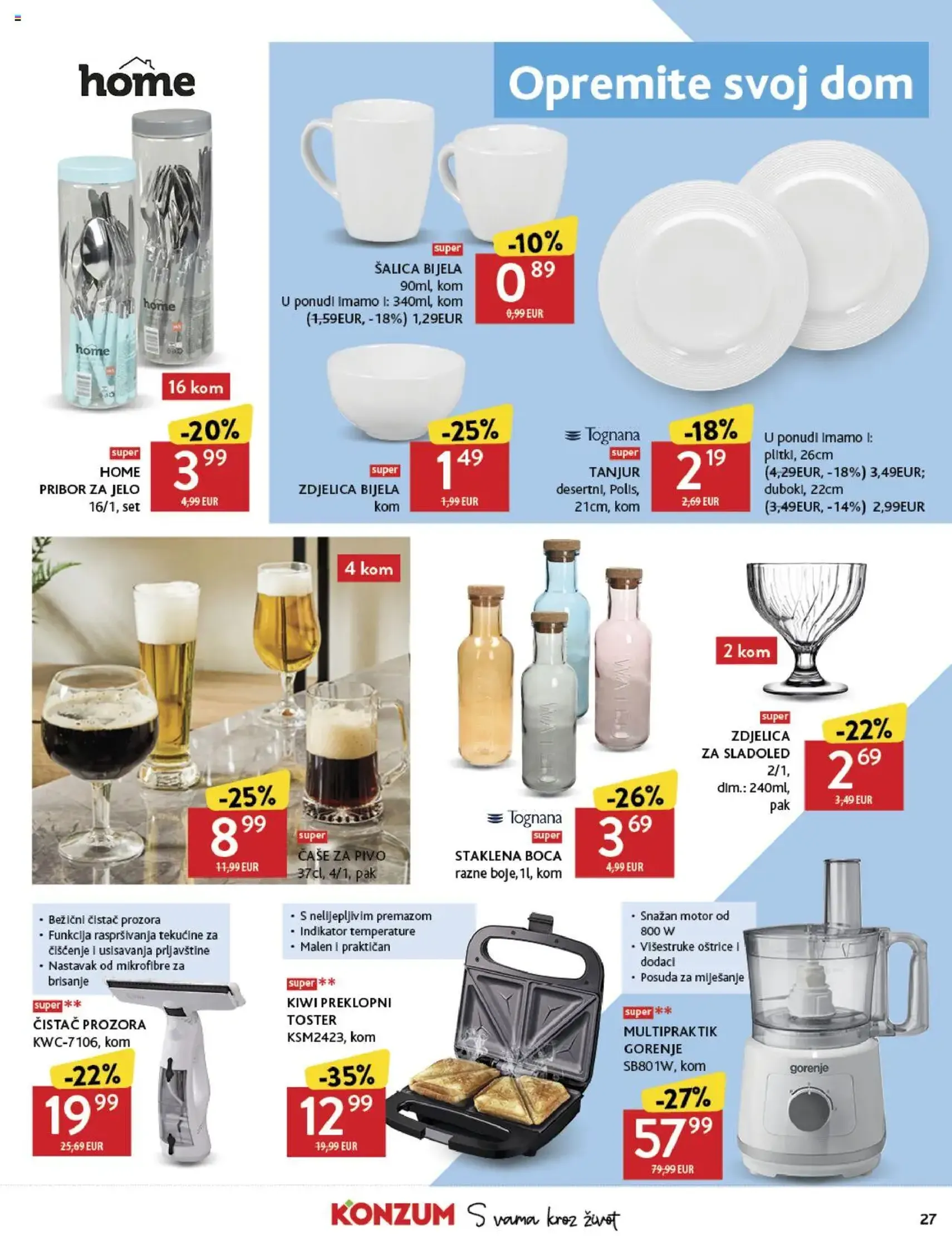 Konzum HR Akciós újság - 2025.07.30. érvényes szórólap 27 oldal 40 oldalból Konzum HR Akciós újság - 2025.07.30. érvényes szórólap 27 oldal 40 oldalból
