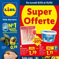 Volantino Lidl - anteprima volantino valido dal 09/02/2026