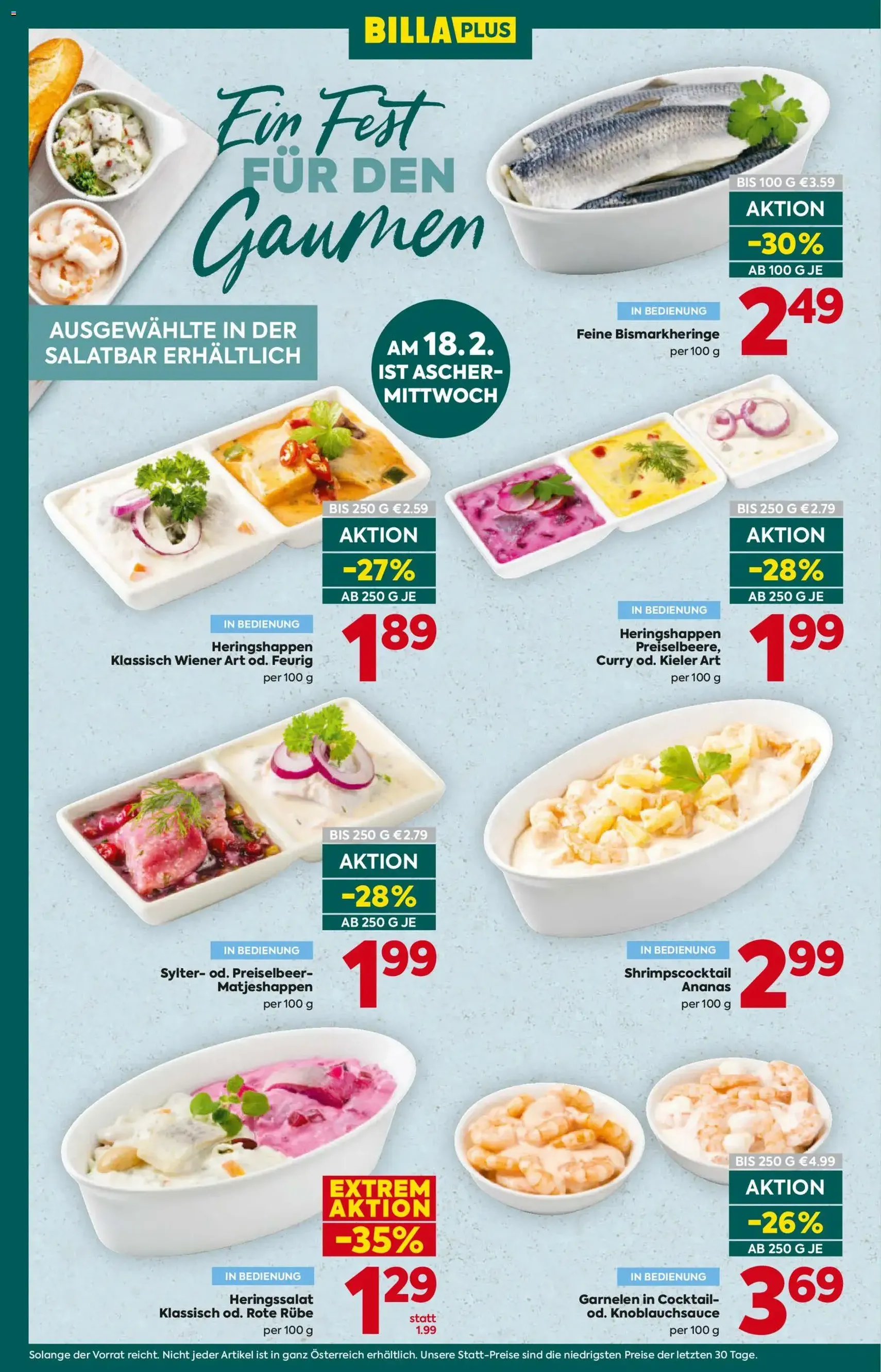 Billa Plus Flugblatt - Gültiger Prospekt ab 12.02.2026, Seite 4 von insgesamt 20
