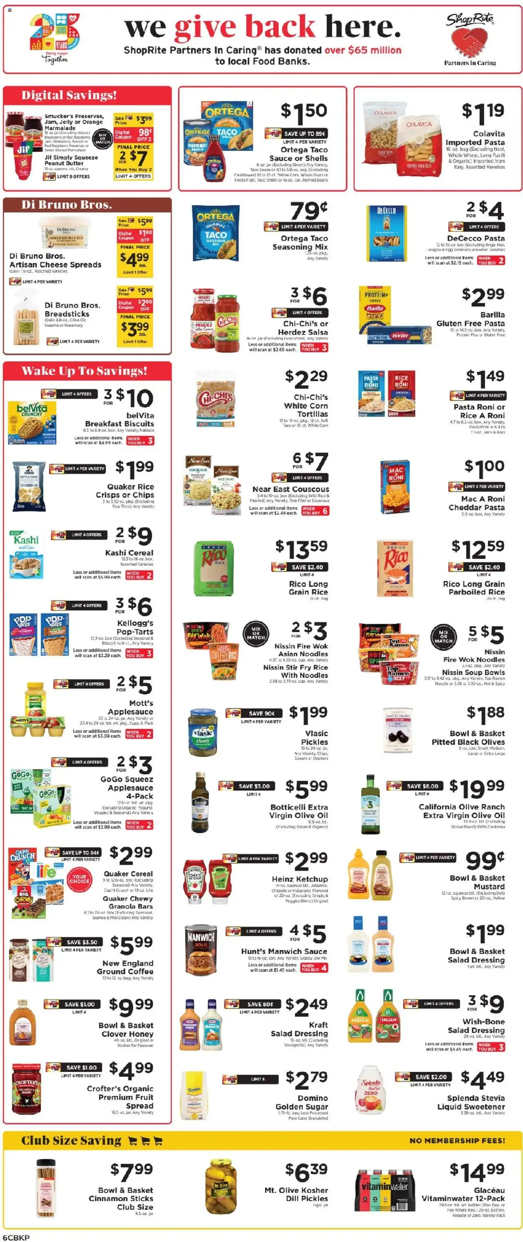 ShopRite Weekly Ad - valid flyer from 07/24/2025, page 6 of 8 ShopRite Weekly Ad - valid flyer from 07/24/2025, page 6 of 8