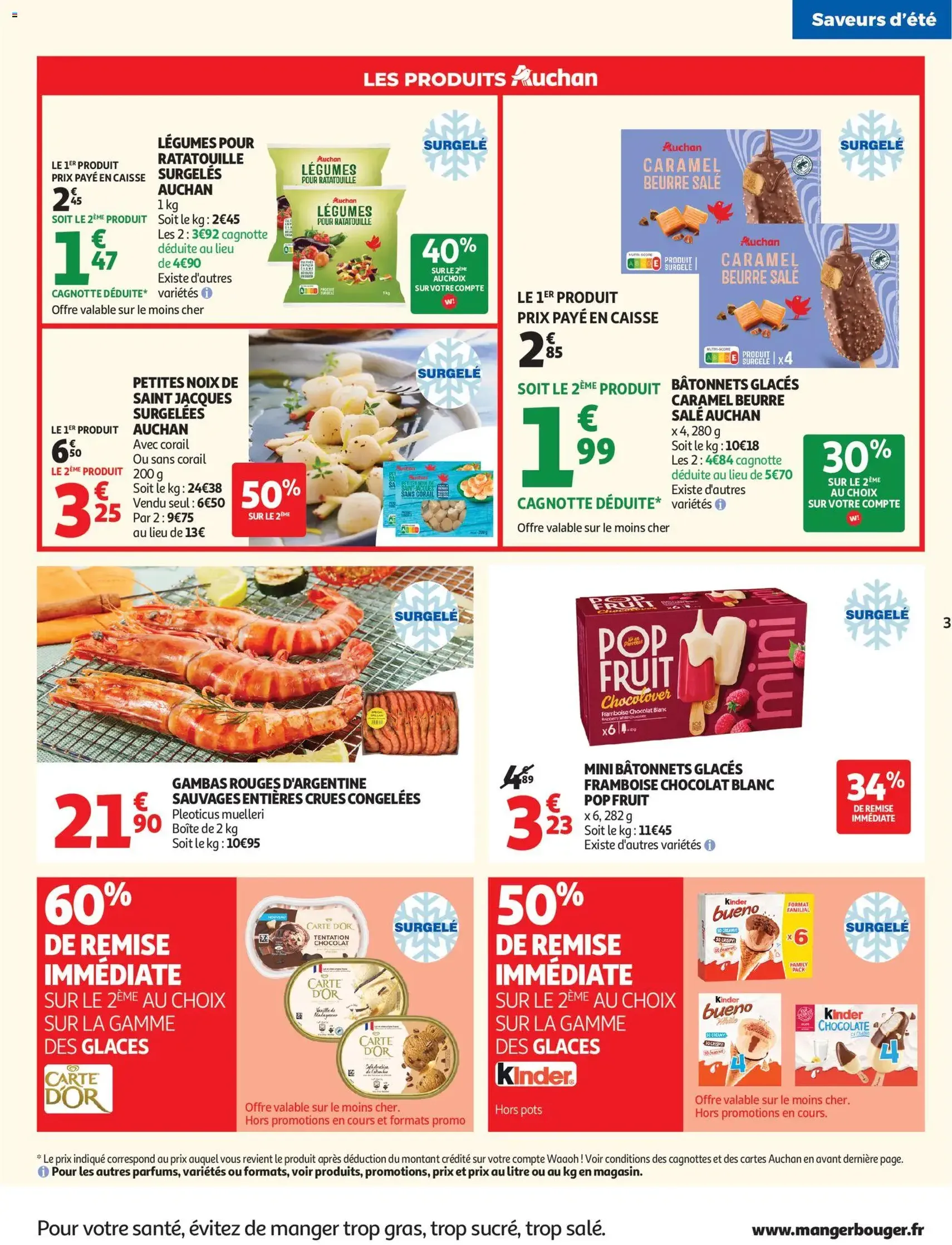Auchan folder / publicité - geldige folder vanaf 28/07/2026 pagina 3 van 54
