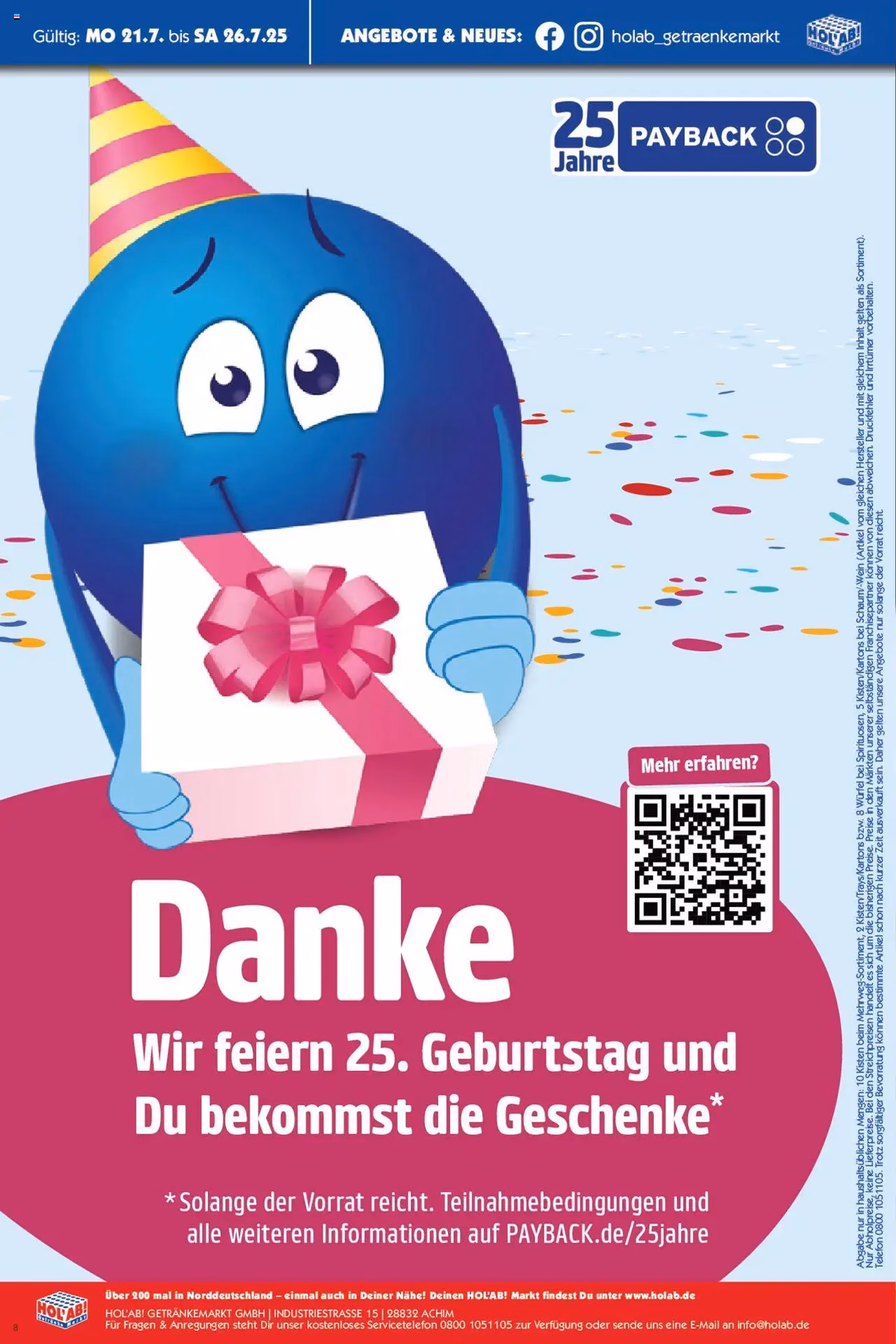 HOL’AB! Prospekt - Gültiger Prospekt ab 21.07.2025, Seite 8 von insgesamt 8