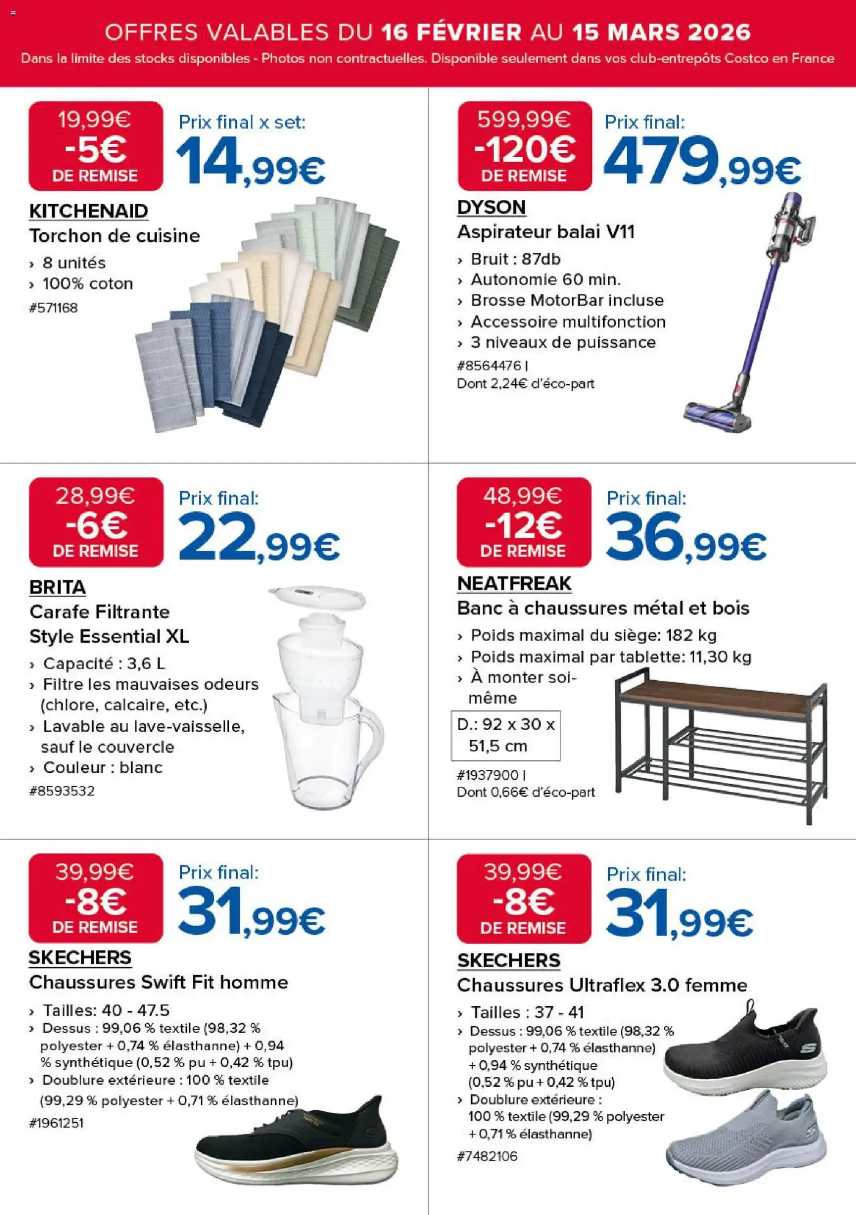 Costco catalogue - brochure valable à partir du 16/02/2026, page 12 sur 19