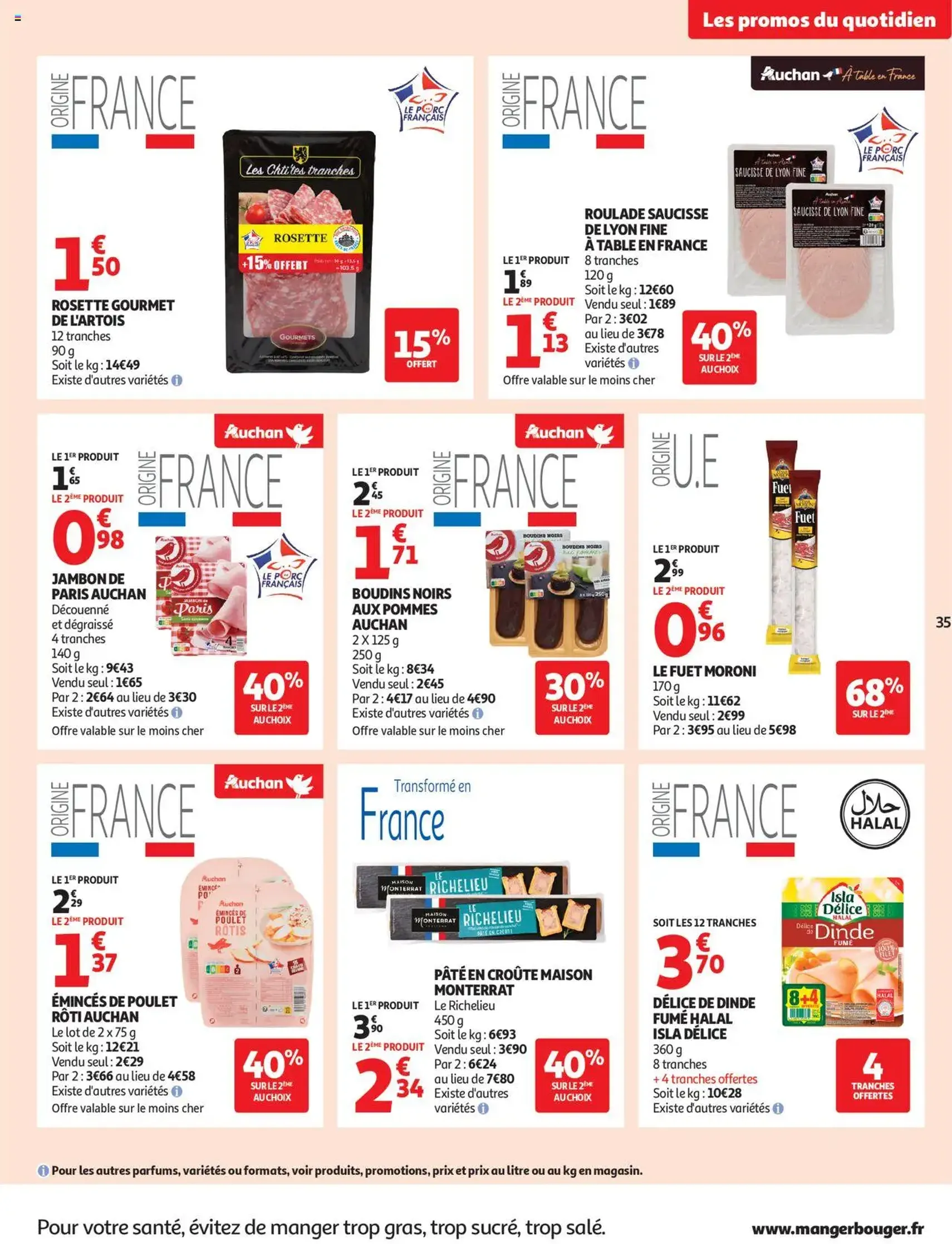 Auchan prospectus - brochure valable à partir du 21/10/2025, page 36 sur 62 Auchan prospectus - brochure valable à partir du 21/10/2025, page 36 sur 62