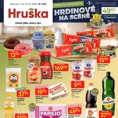 Hruška leták - náhled letáku platný od 07.10.2025