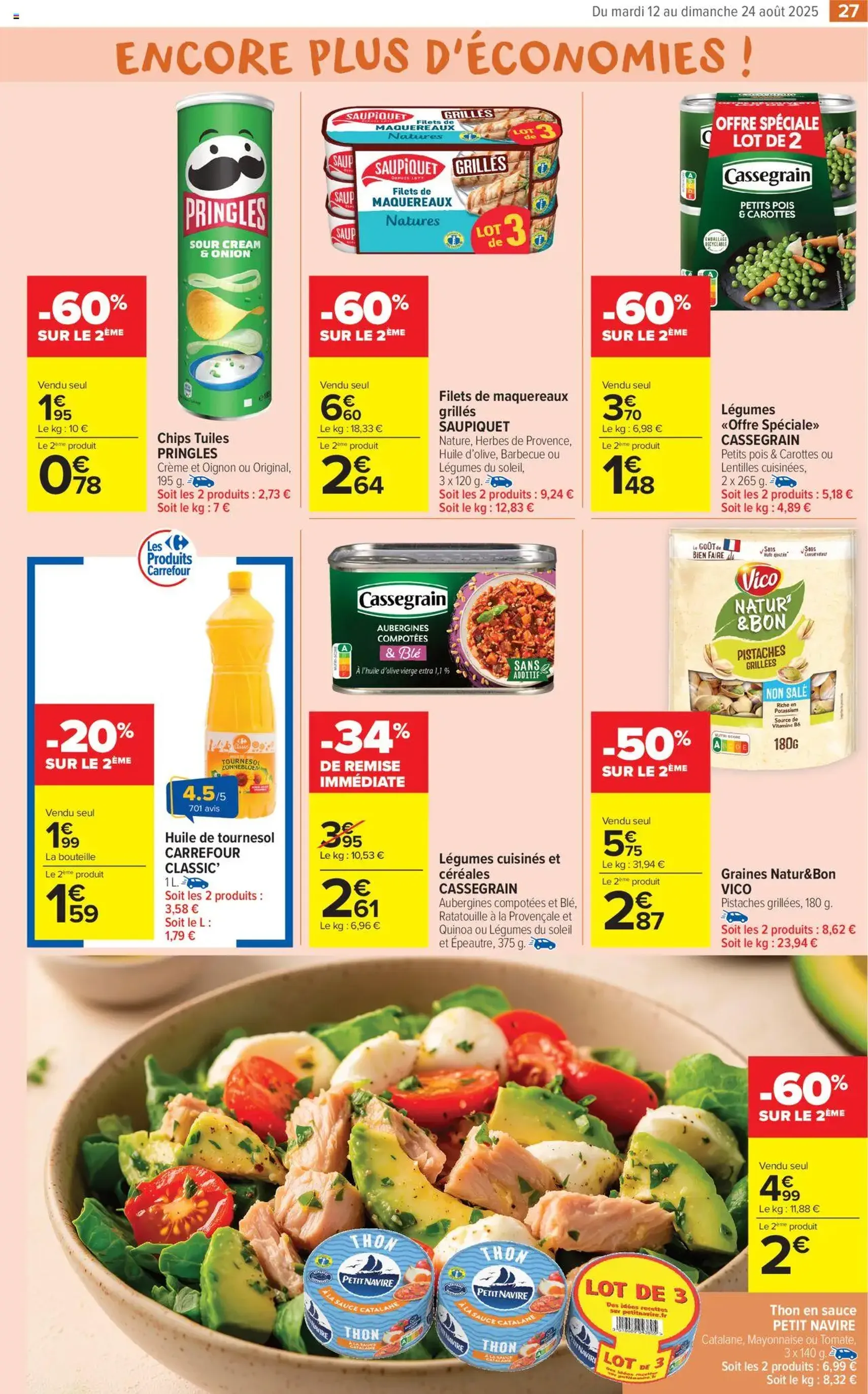 Carrefour Market catalogue semaine 33 - brochure valable à partir du 12/08/2025, page 29 sur 44