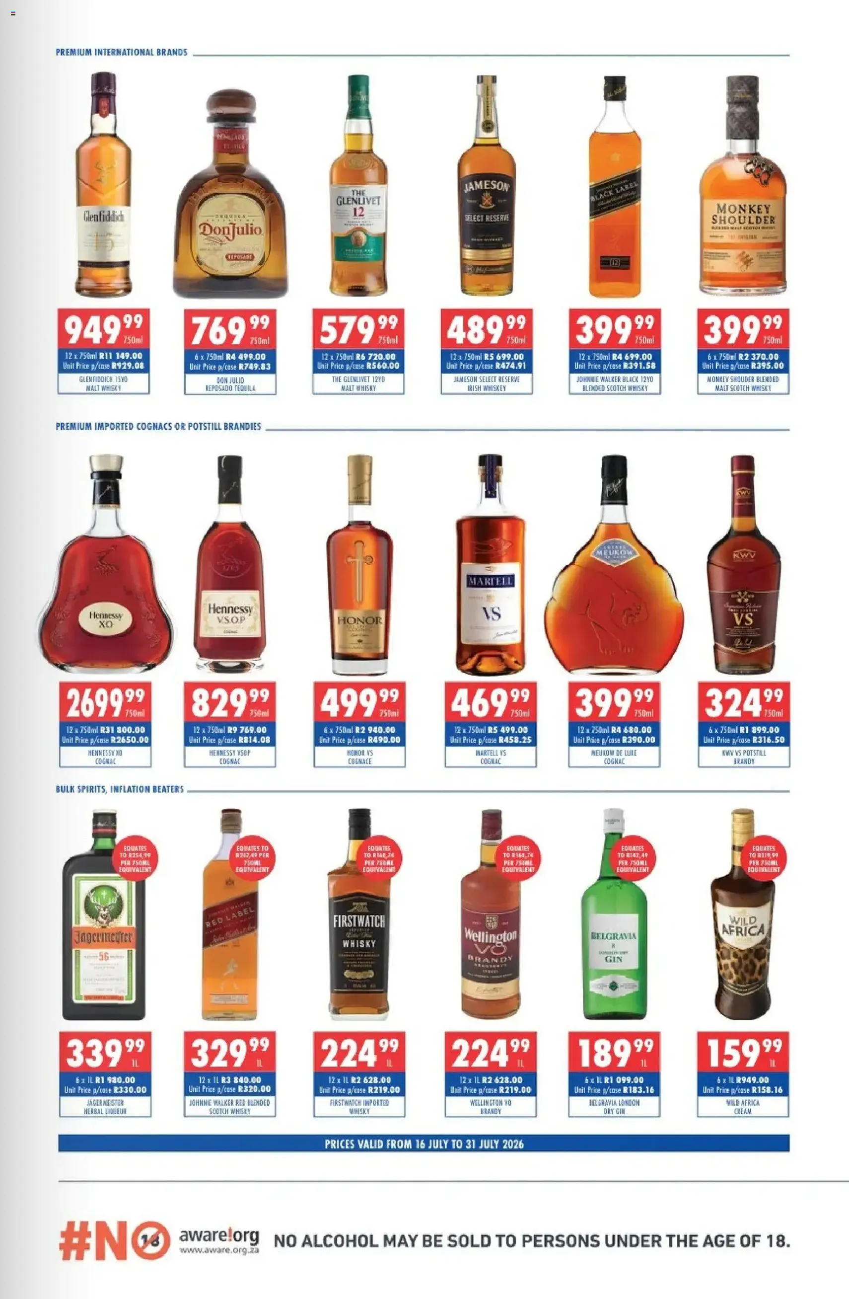 Ultra Liquors Specials - valid flyer from 16/07/2026, page 3 of 5