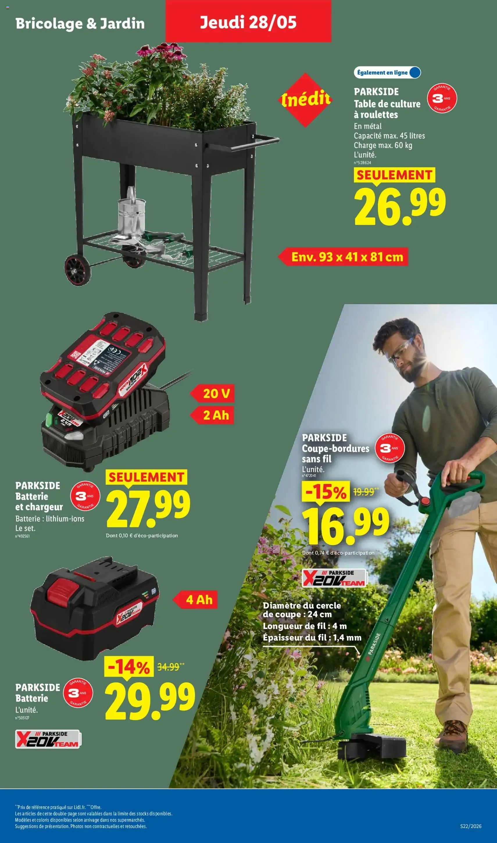 LIDL catalogue - brochure valable à partir du 28/05/2026, page 35 sur 69