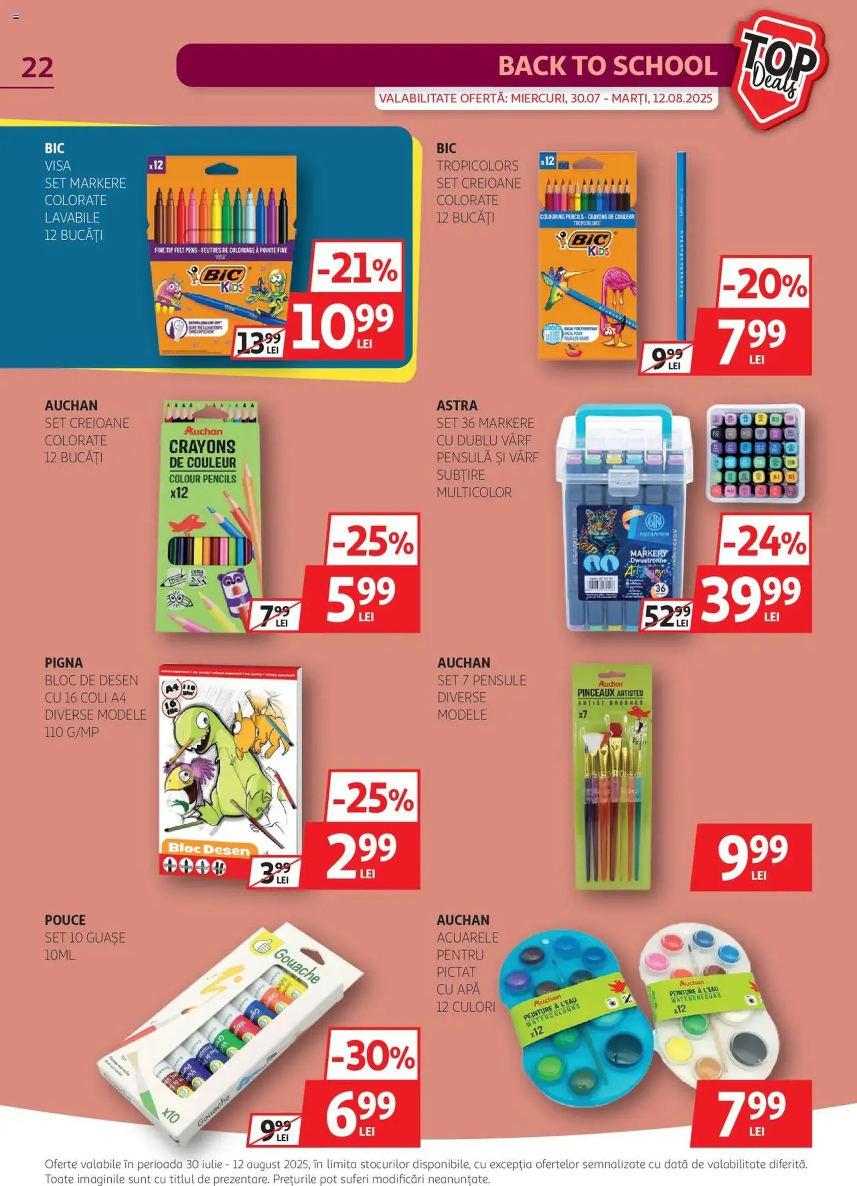 Catalog Auchan - cataloage valabile începând cu 30.07.2025 pagina 22 din 26 Catalog Auchan - cataloage valabile începând cu 30.07.2025 pagina 22 din 26