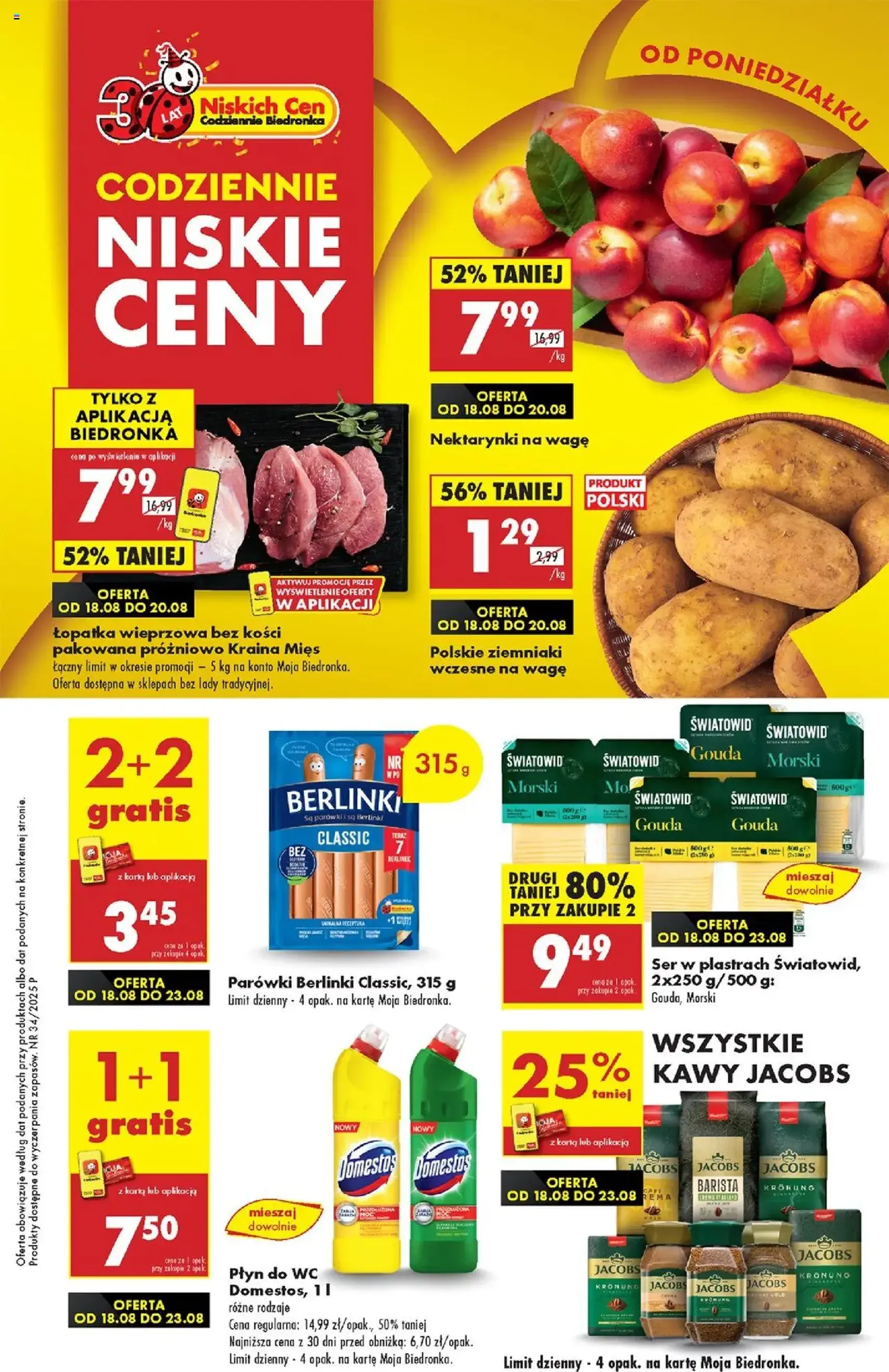 Biedronka gazetka - ważny gazetka od 18.08.2025 strona 1 z 80 Biedronka gazetka - ważny gazetka od 18.08.2025 strona 1 z 80