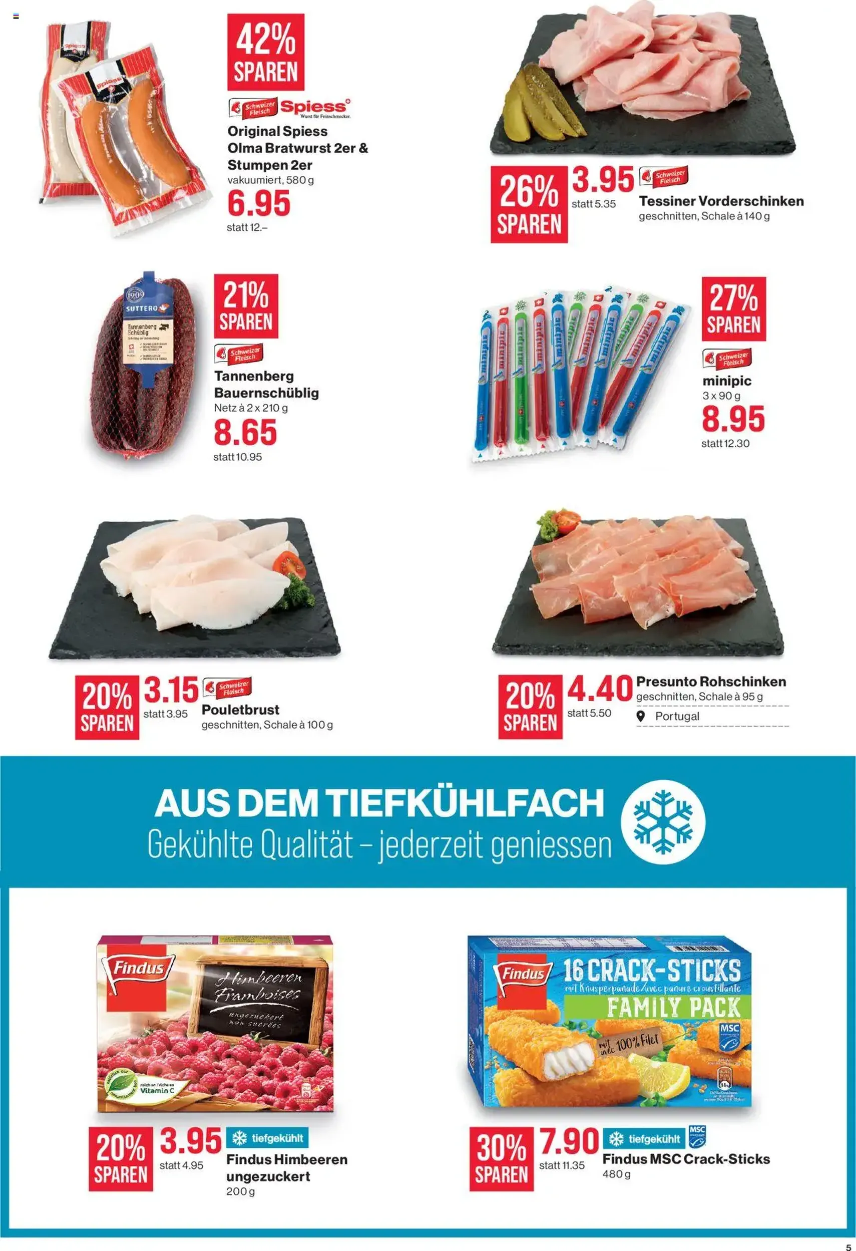 SPAR Aktionen - Gültiger Prospekt ab 30.07.2025, Seite 5 von insgesamt 20 SPAR Aktionen - Gültiger Prospekt ab 30.07.2025, Seite 5 von insgesamt 20
