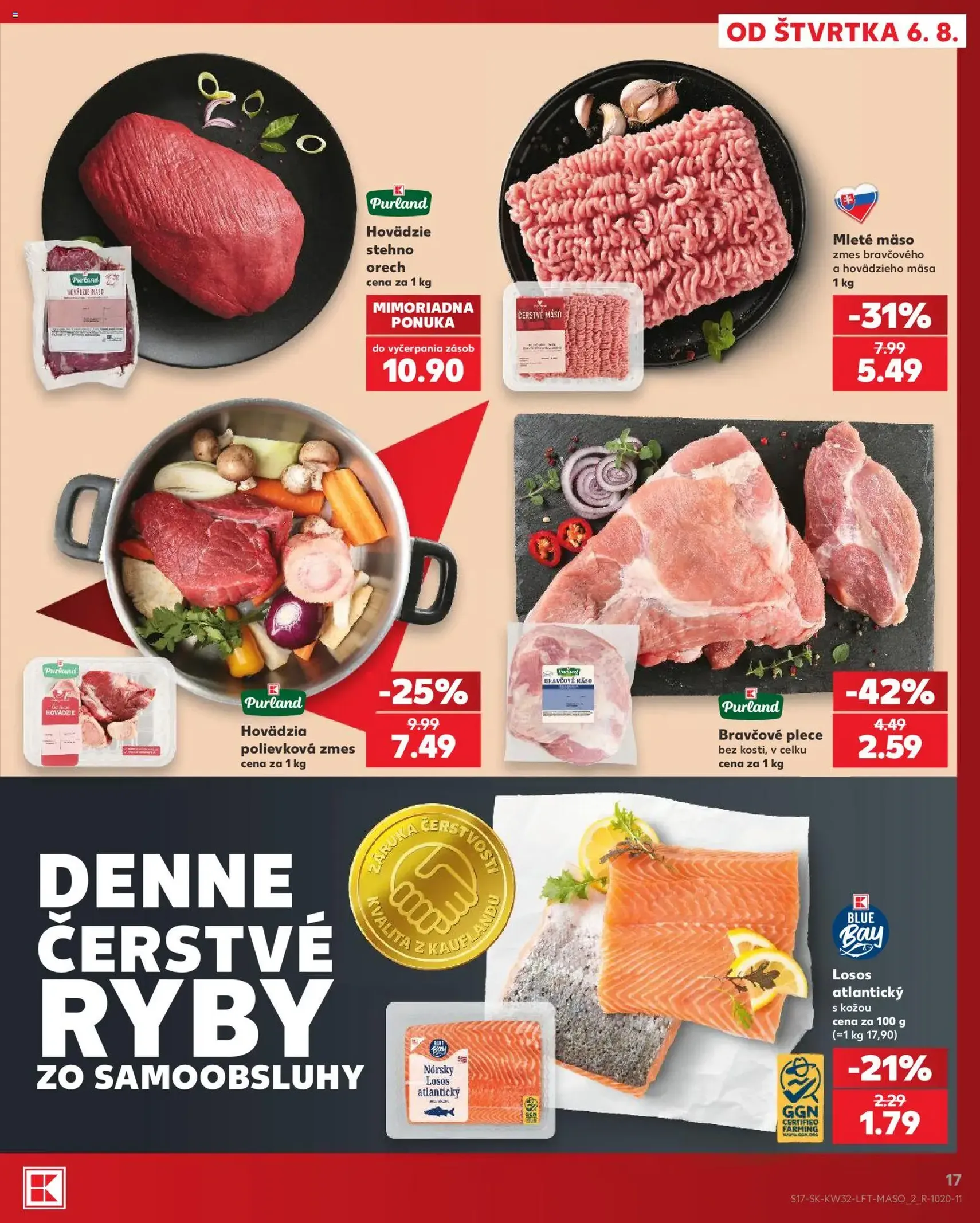 Kaufland SK akciós újság - 2026.08.06. érvényes szórólap 17 oldal 78 oldalból
