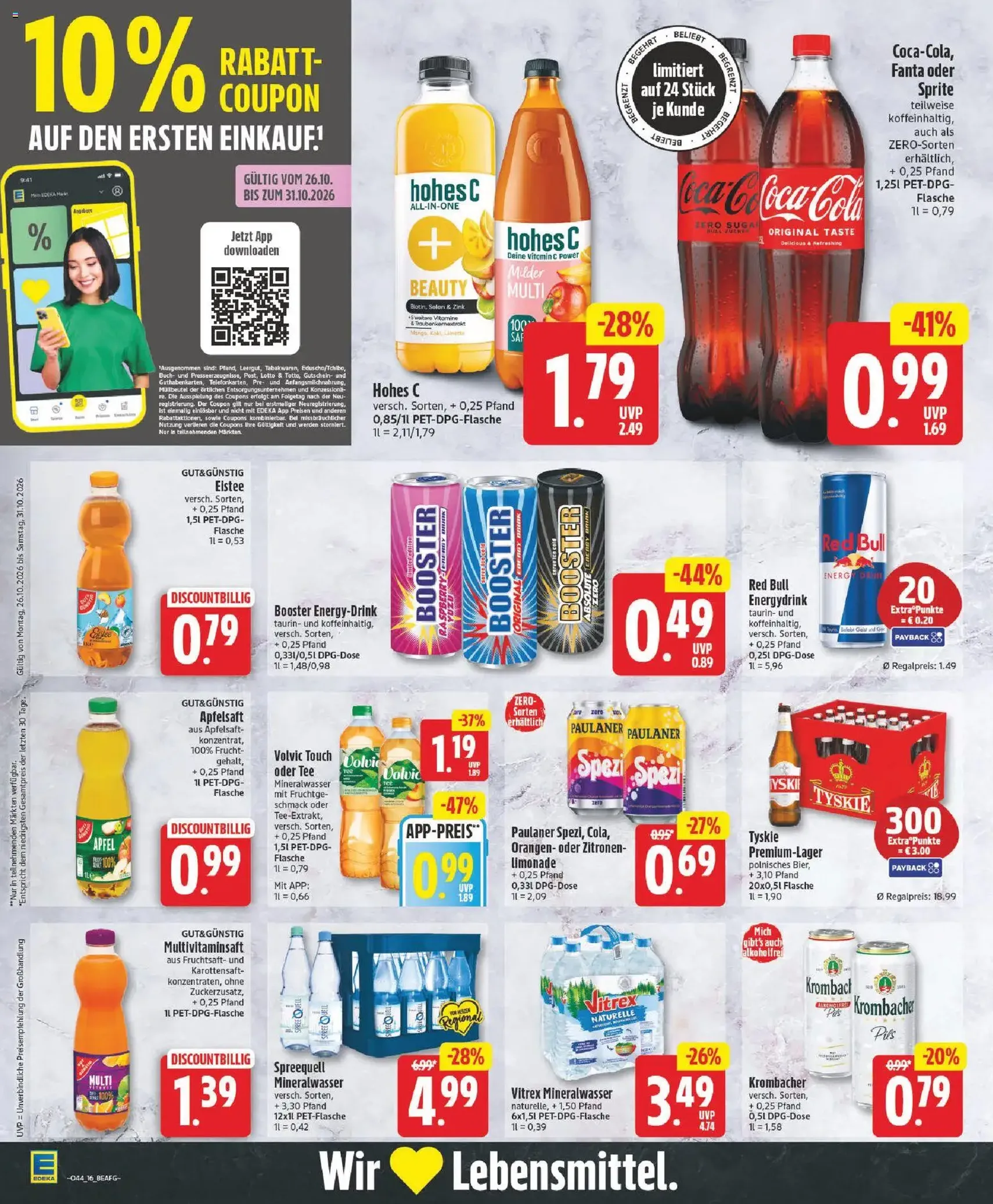Edeka Prospekt - Gültiger Prospekt ab 26.10.2026, Seite 16 von insgesamt 29