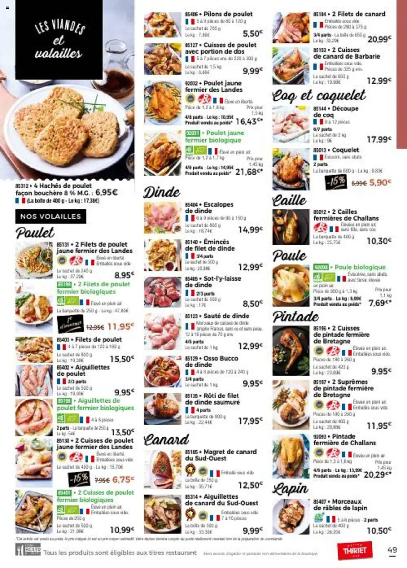 Thiriet catalogue livraison à domicile - brochure valable à partir du 11/07/2025, page 49 sur 80 Thiriet catalogue livraison à domicile - brochure valable à partir du 11/07/2025, page 49 sur 80