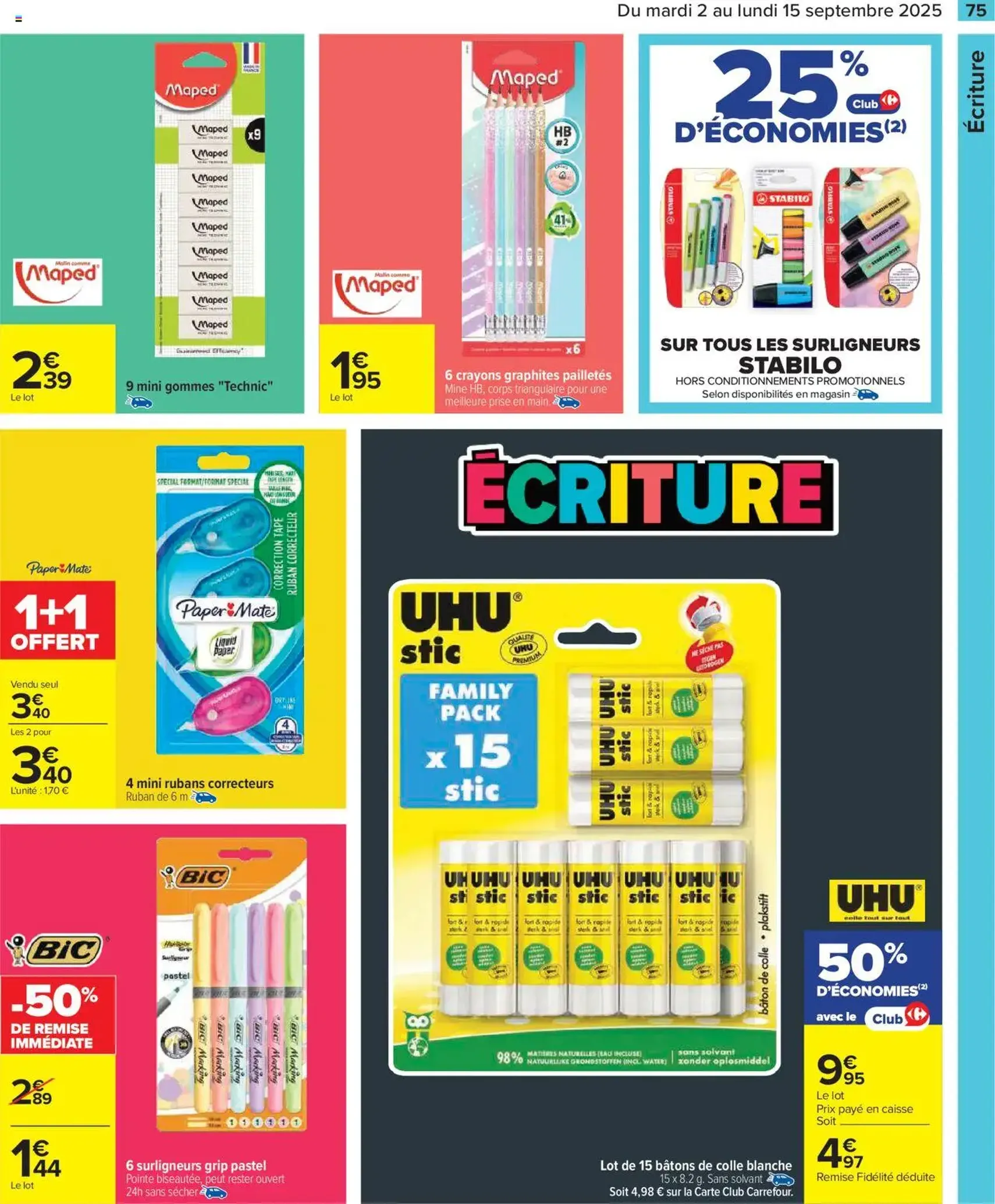 Carrefour catalogue semaine 36 - brochure valable à partir du 02/09/2025, page 77 sur 86 Carrefour catalogue semaine 36 - brochure valable à partir du 02/09/2025, page 77 sur 86