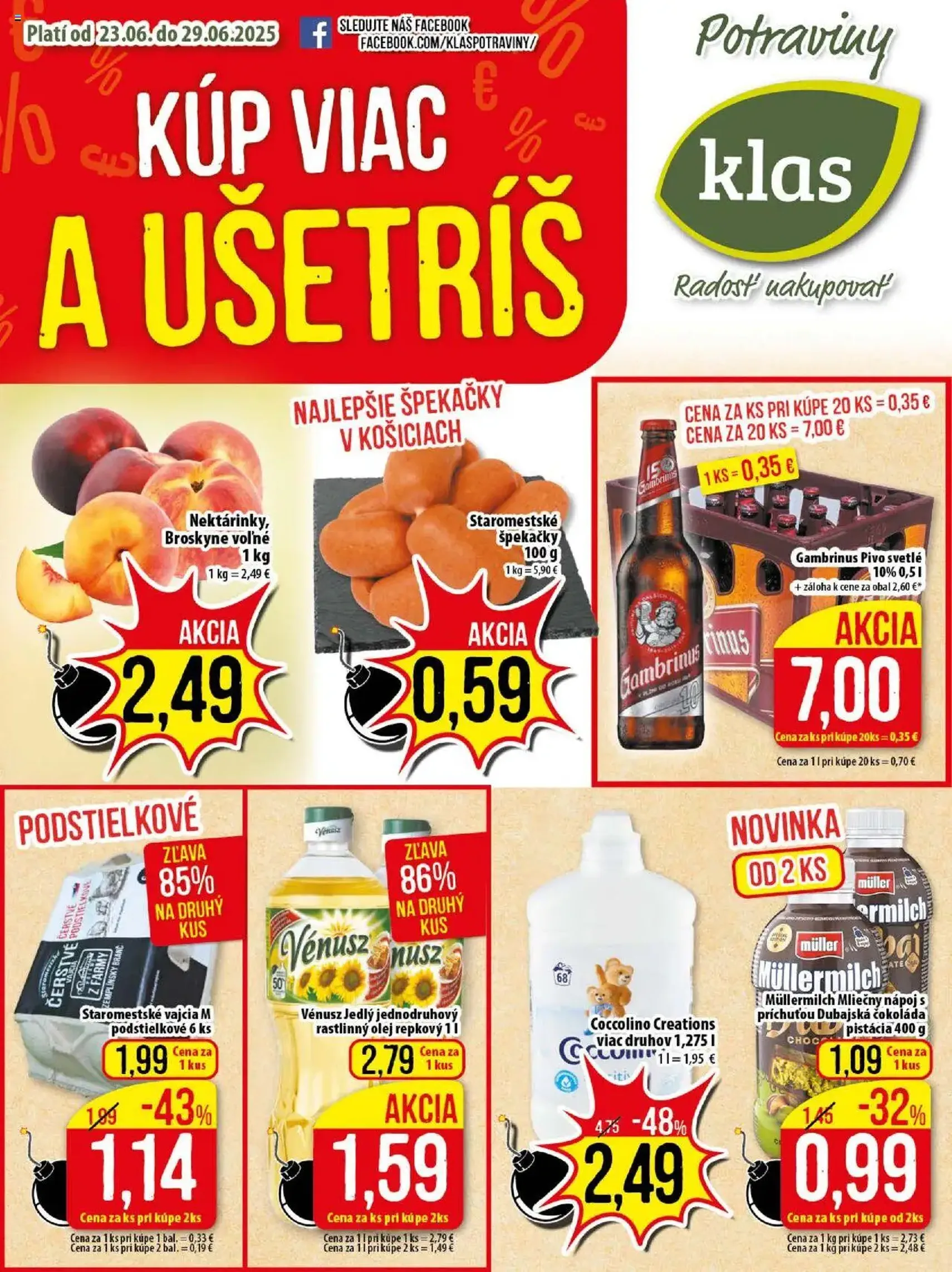 Klas leták - platný leták od 23.06.2025 strana 1 z 21 Klas leták - platný leták od 23.06.2025 strana 1 z 21